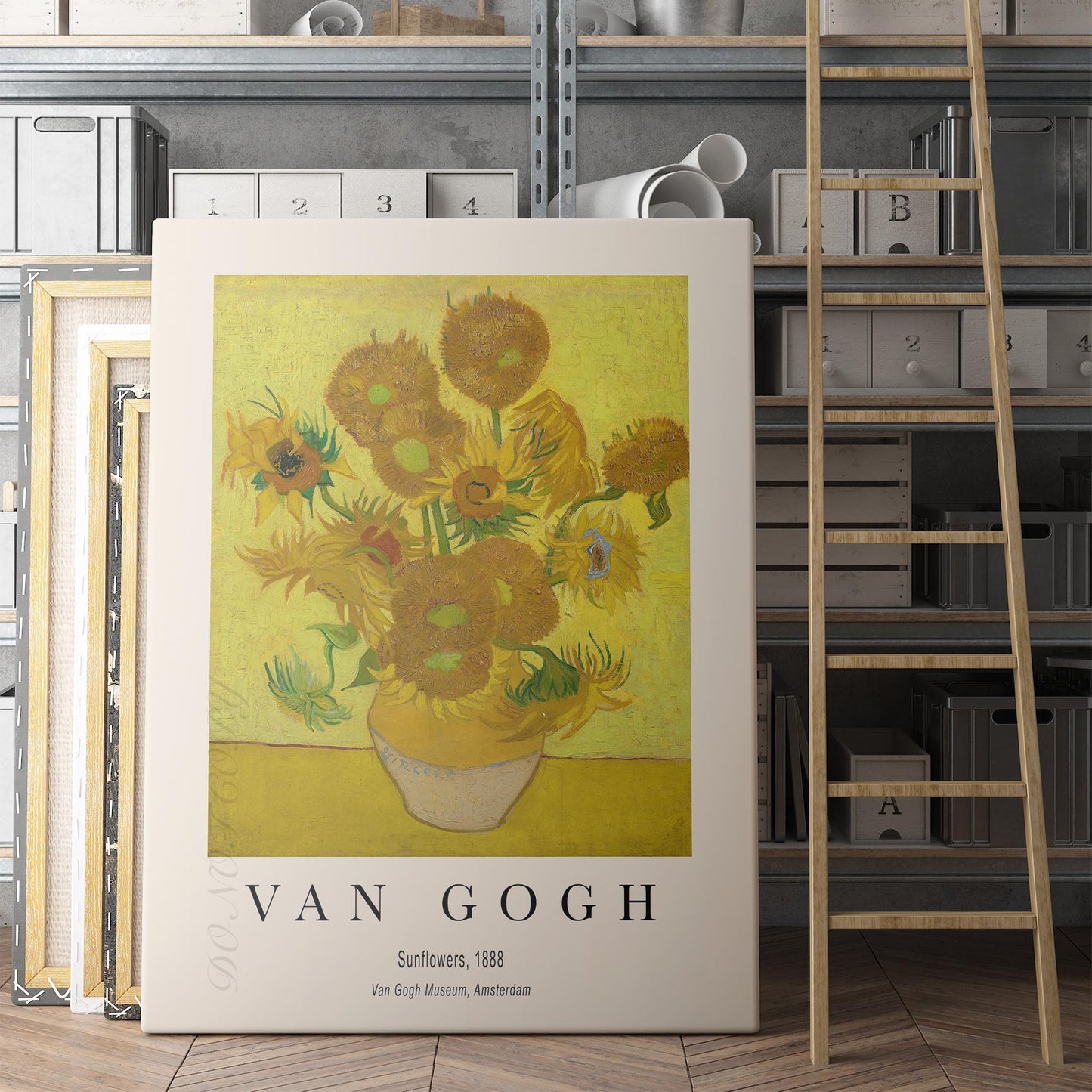 Vincent Van Gogh: Sunflowers 1888