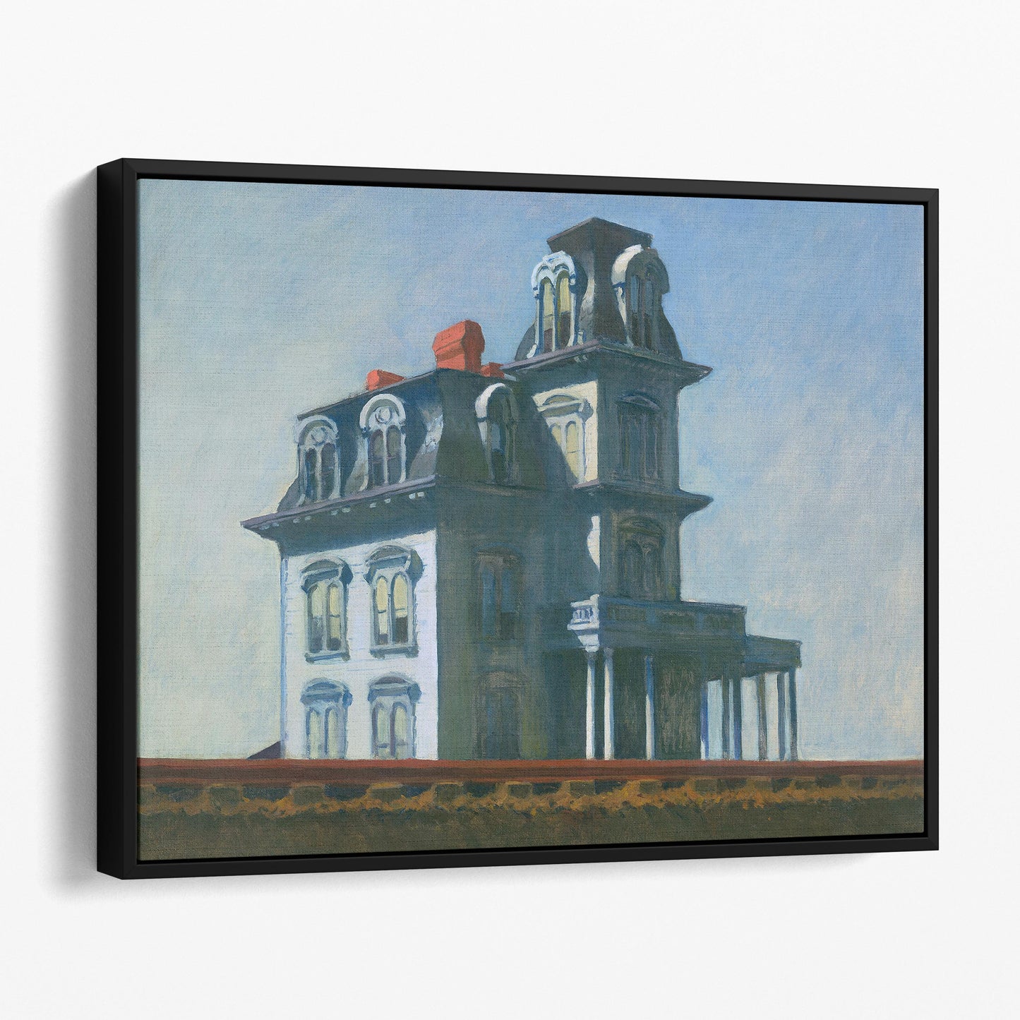 The House by the Railroad 1925 by Edward Hopper