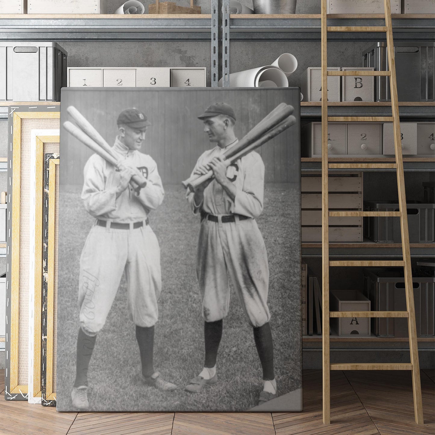 Ty Cobb & Shoeless Joe Jackson