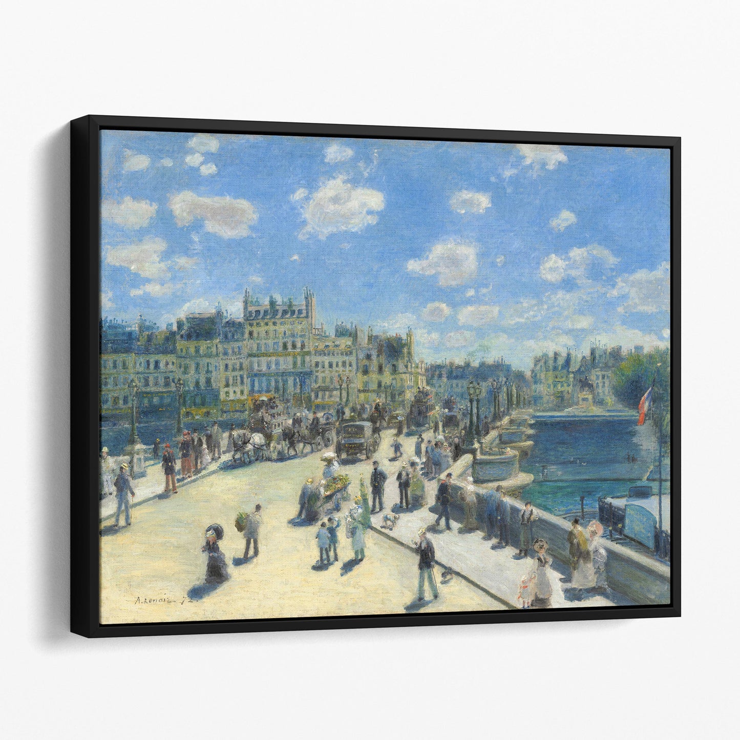 Pont Neuf, Paris by Auguste Renoir