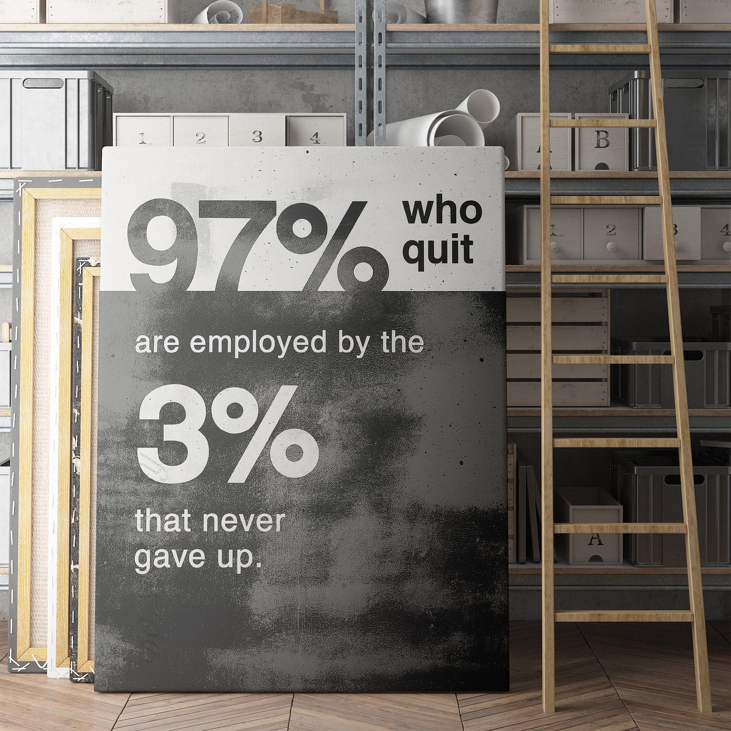 The 97% Who Quit Are Employed By The 3% That Never Gave Up