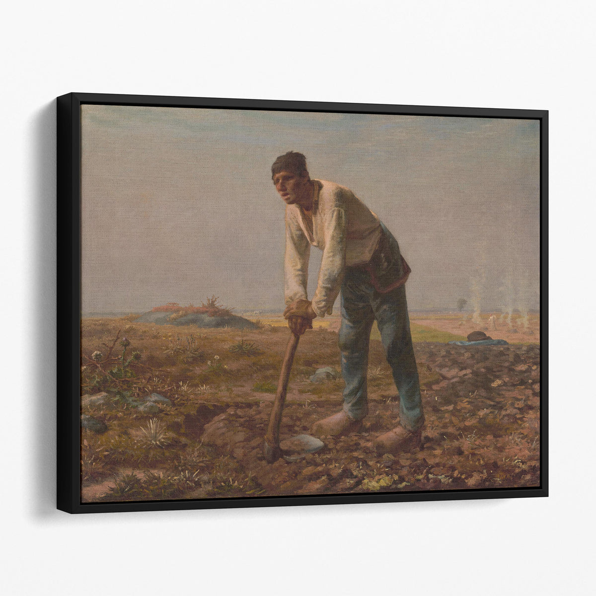 Man with a Hoe - Jean-François Millet