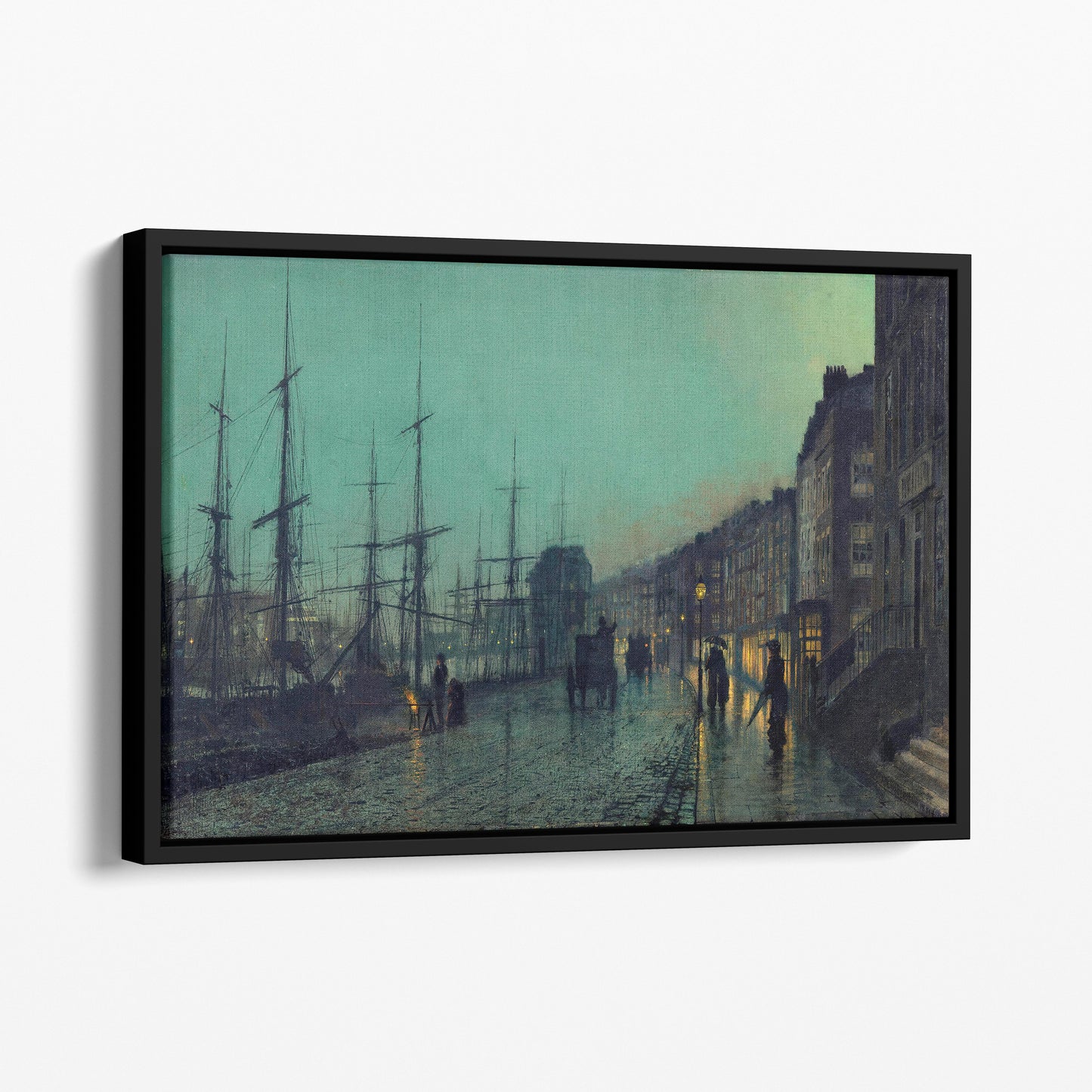 Shipping on the Clyde (1881) - John Atkinson Grimshaw