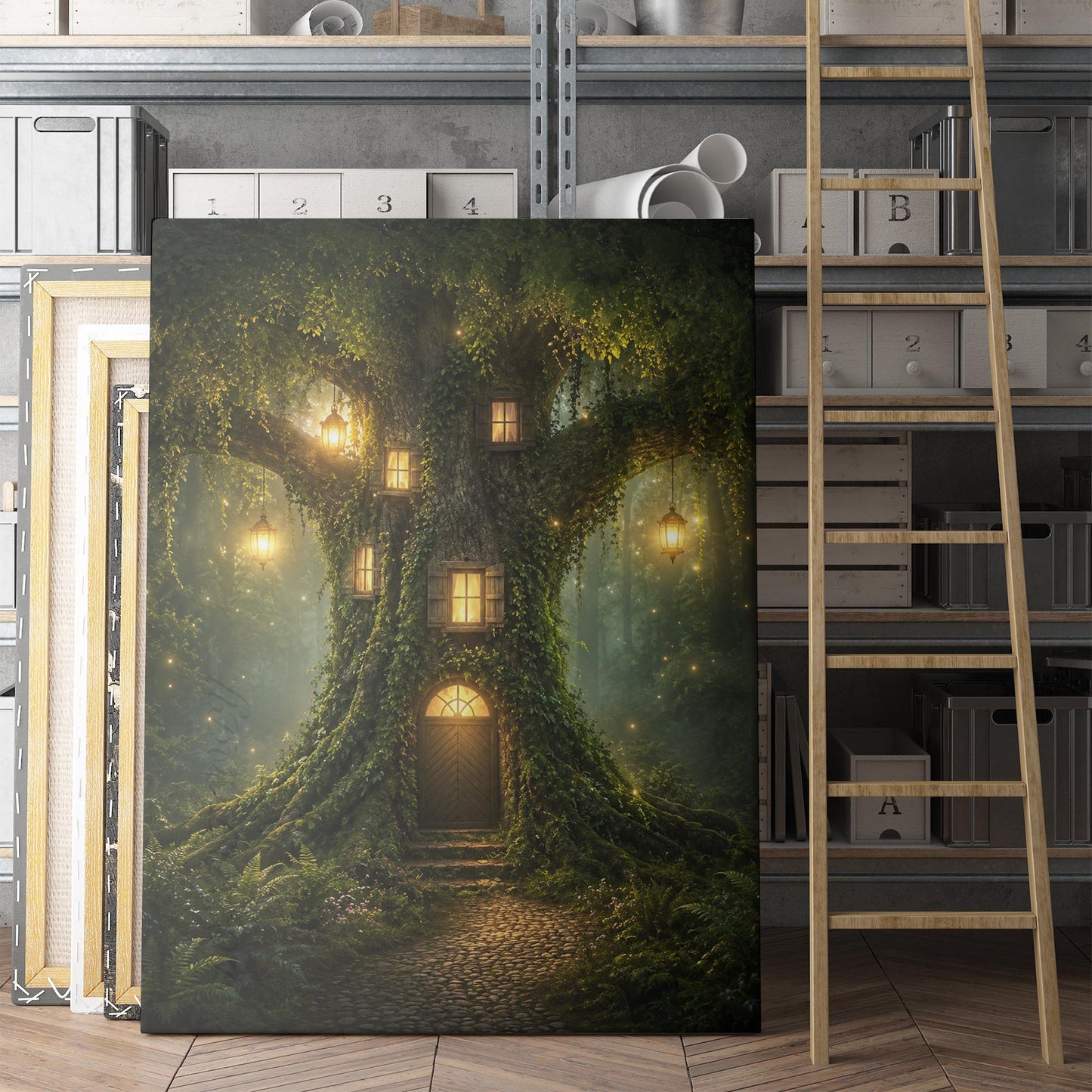Enchanted Lantern Treehouse