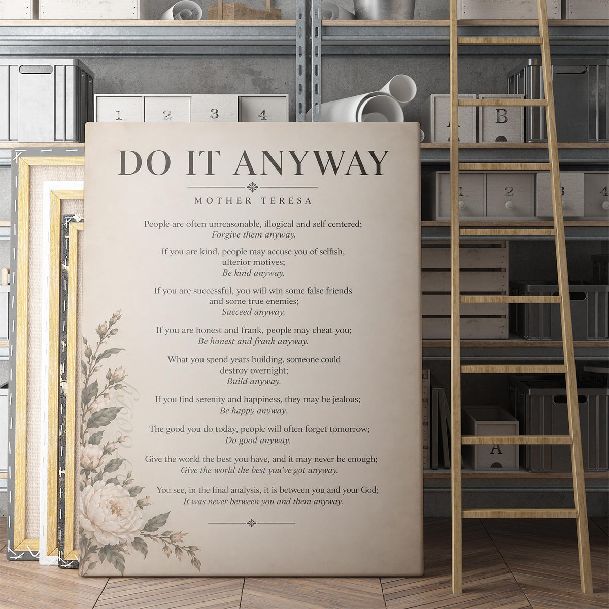 Do It Anyway - Mother Teresa