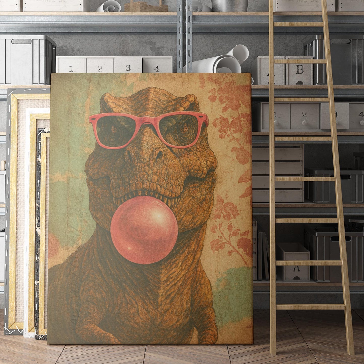 Dinosaur Pink Bubble Gum Sunglasses