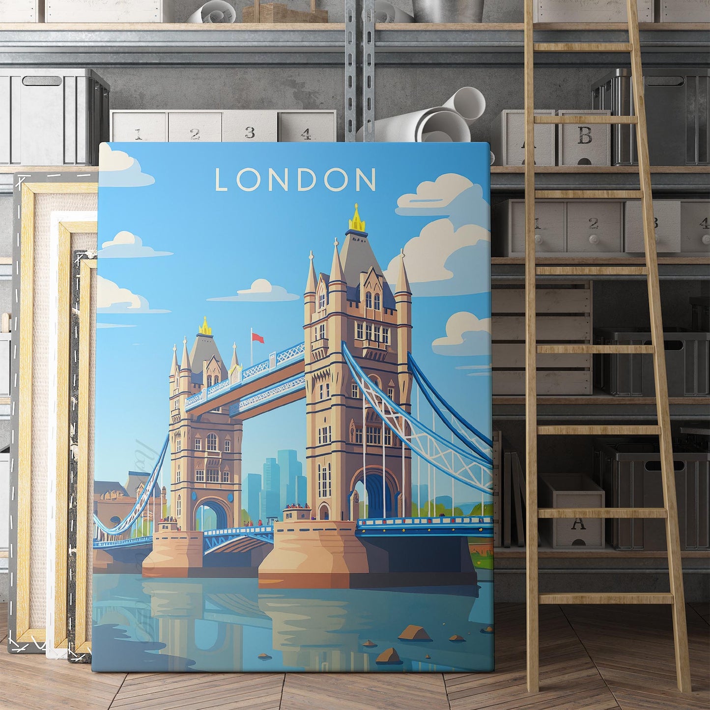 London Travel Poster