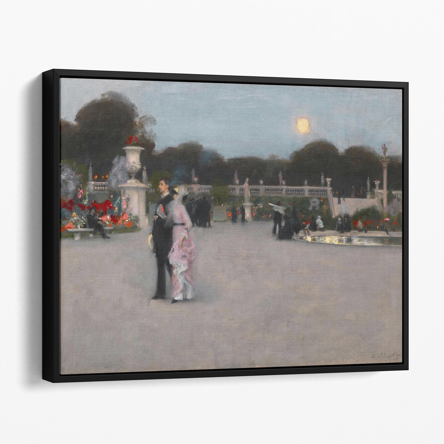 In The Luxembourg Gardens - John Singer Sargent