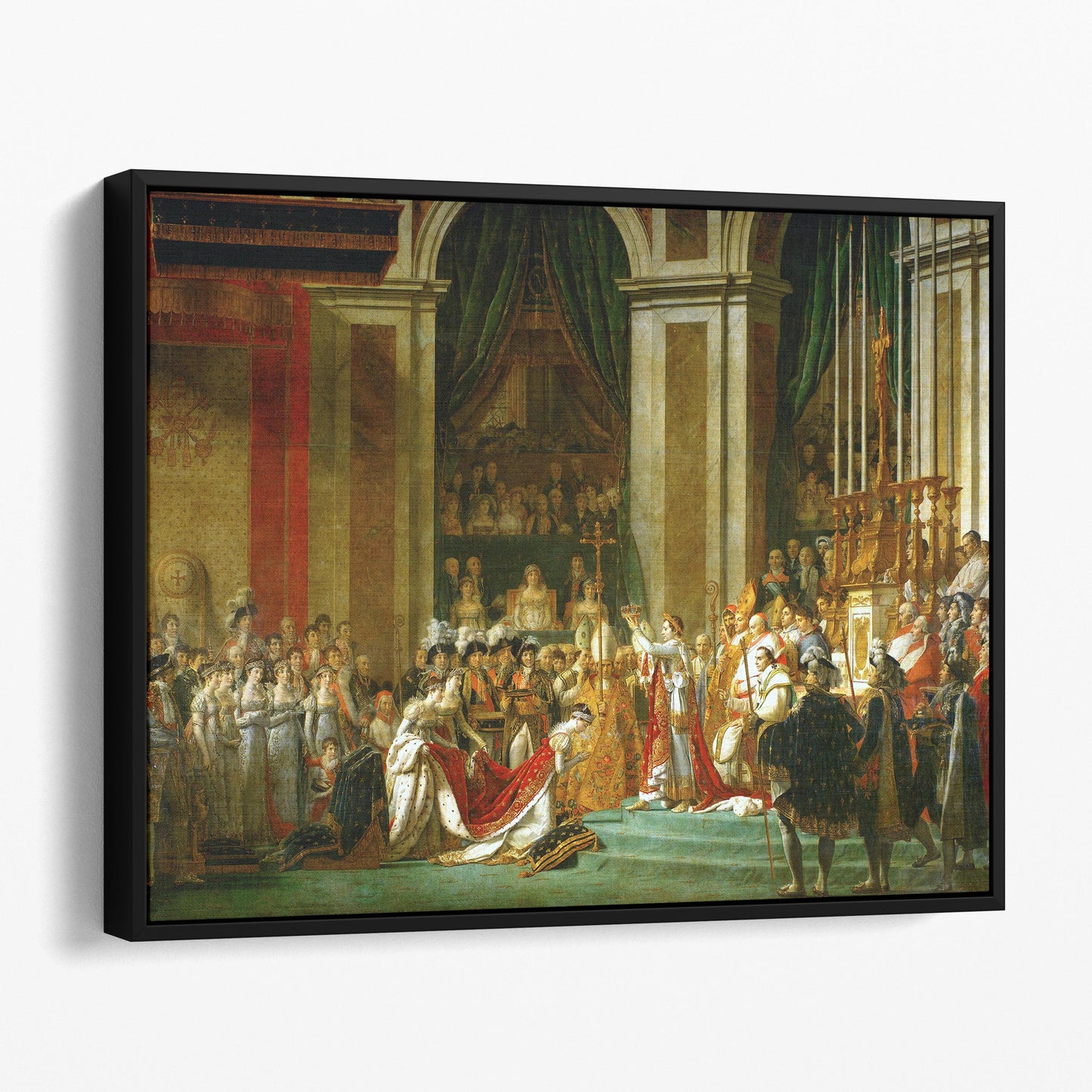 The Coronation of Napoleon 1807 by Jacques-Louis David