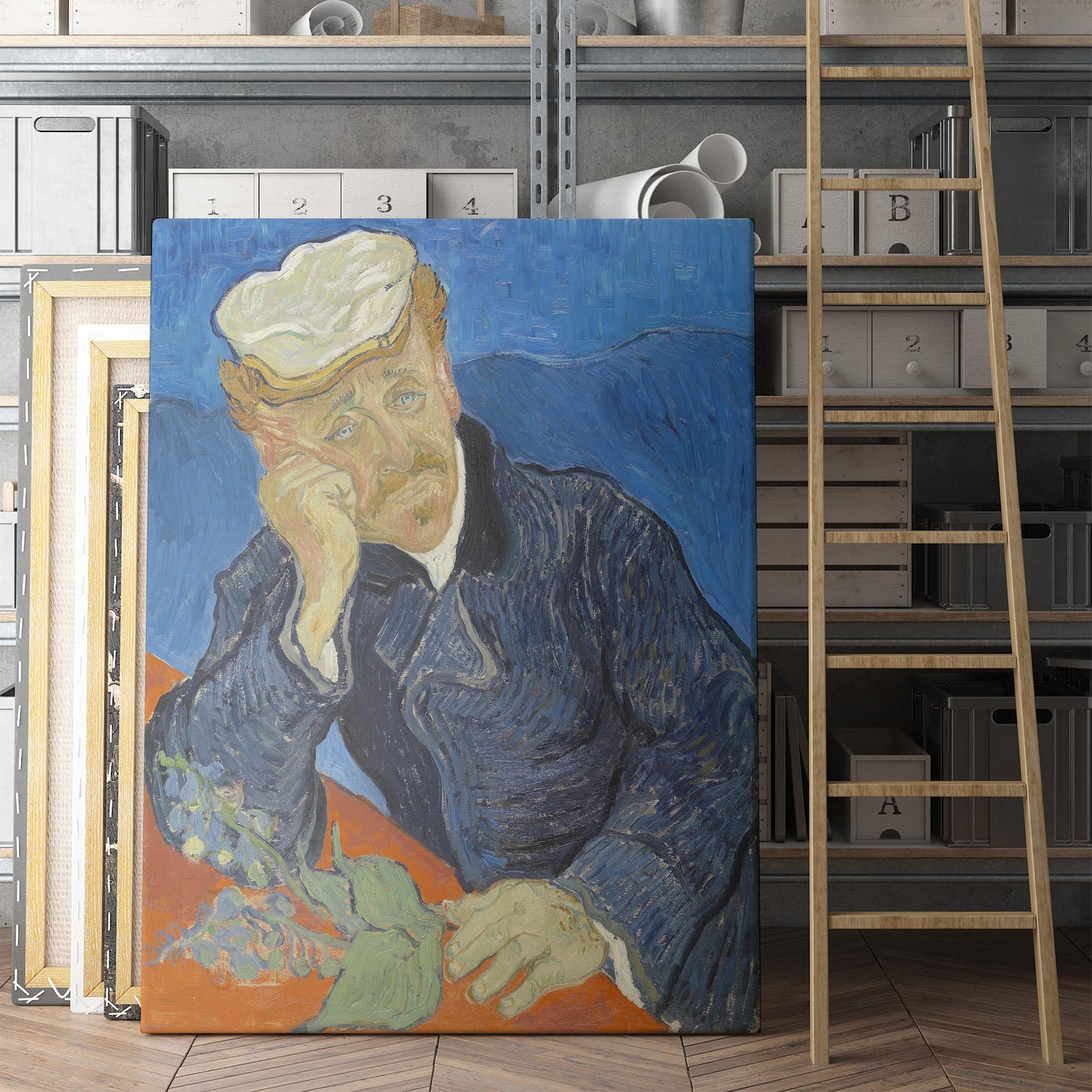 Portrait of Doctor Gachet, 1890 by Van Gogh
