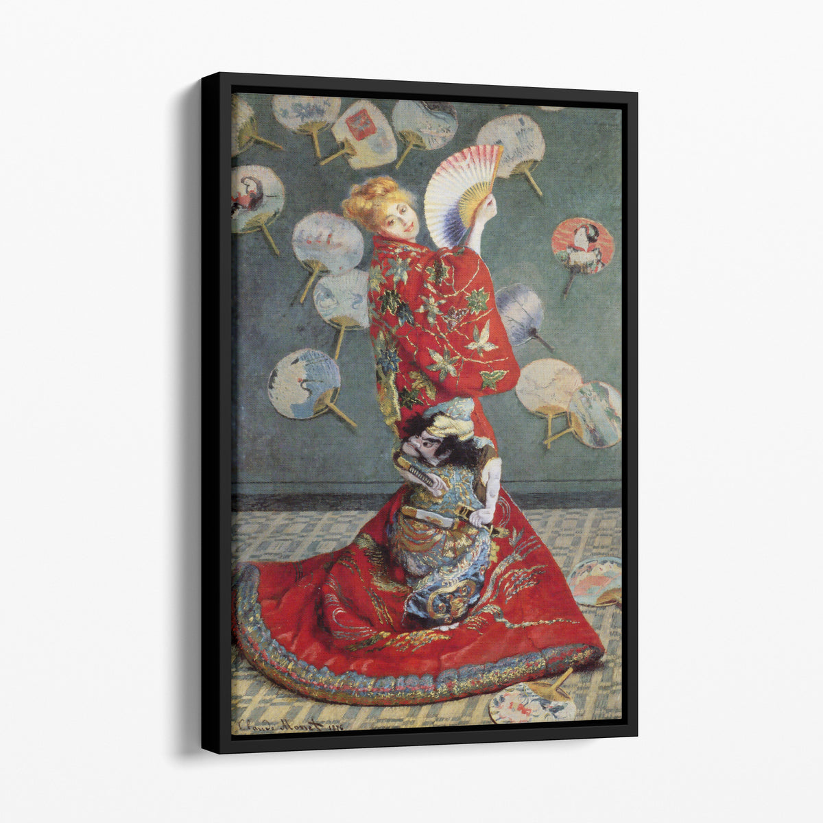 Camille Monet In Japanese Costume - Claude Monet