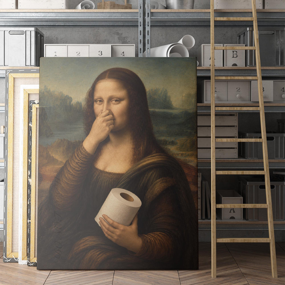 Mona Lisa Bathroom