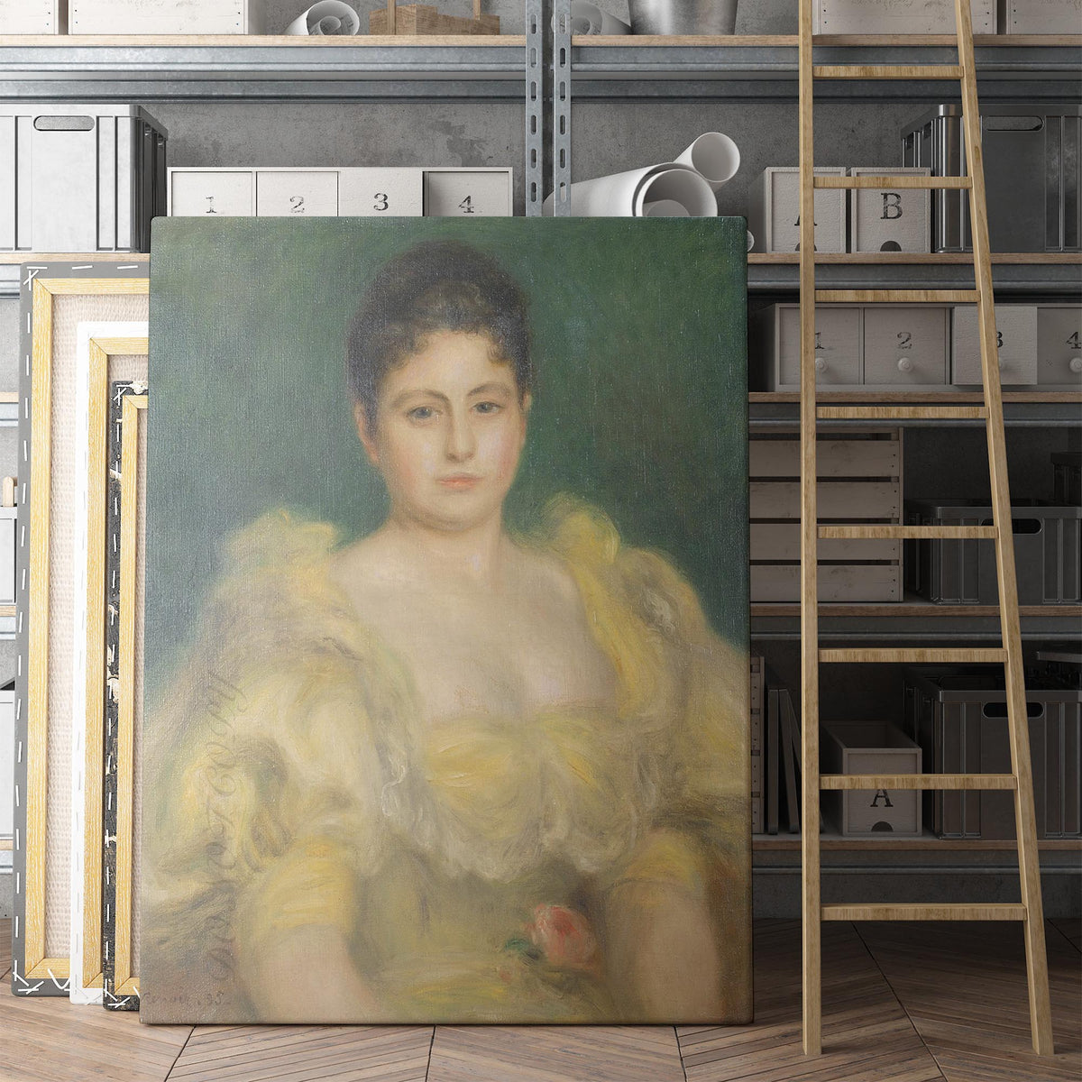 Portrait of Madame Pichon (1895) - Renoir