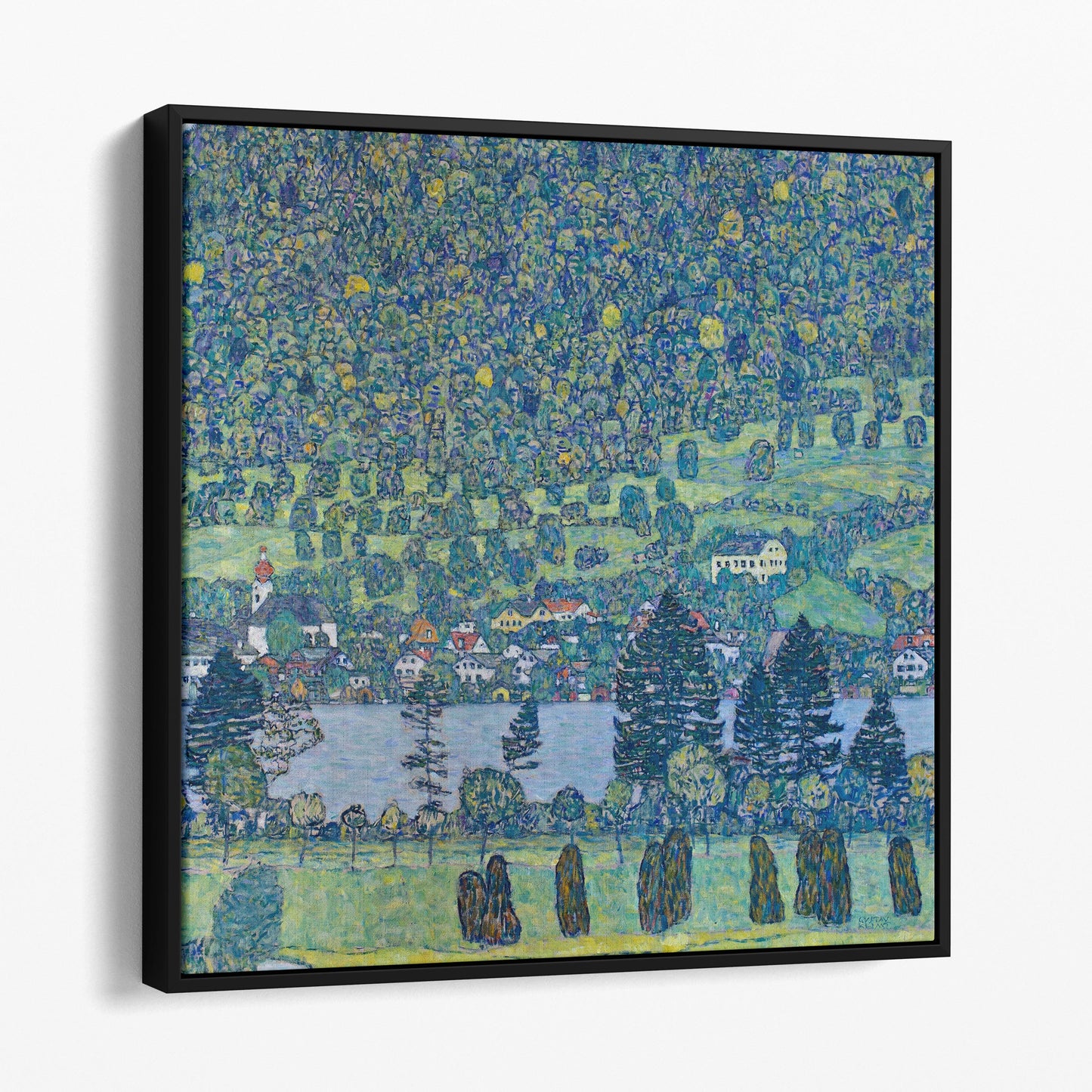 Forest Slope In Unterach On The Attersee by Gustav Klimt