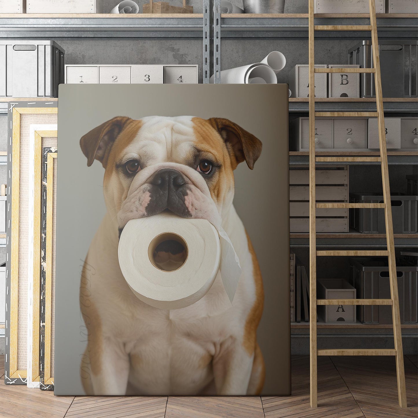 Bulldog Toilet Paper