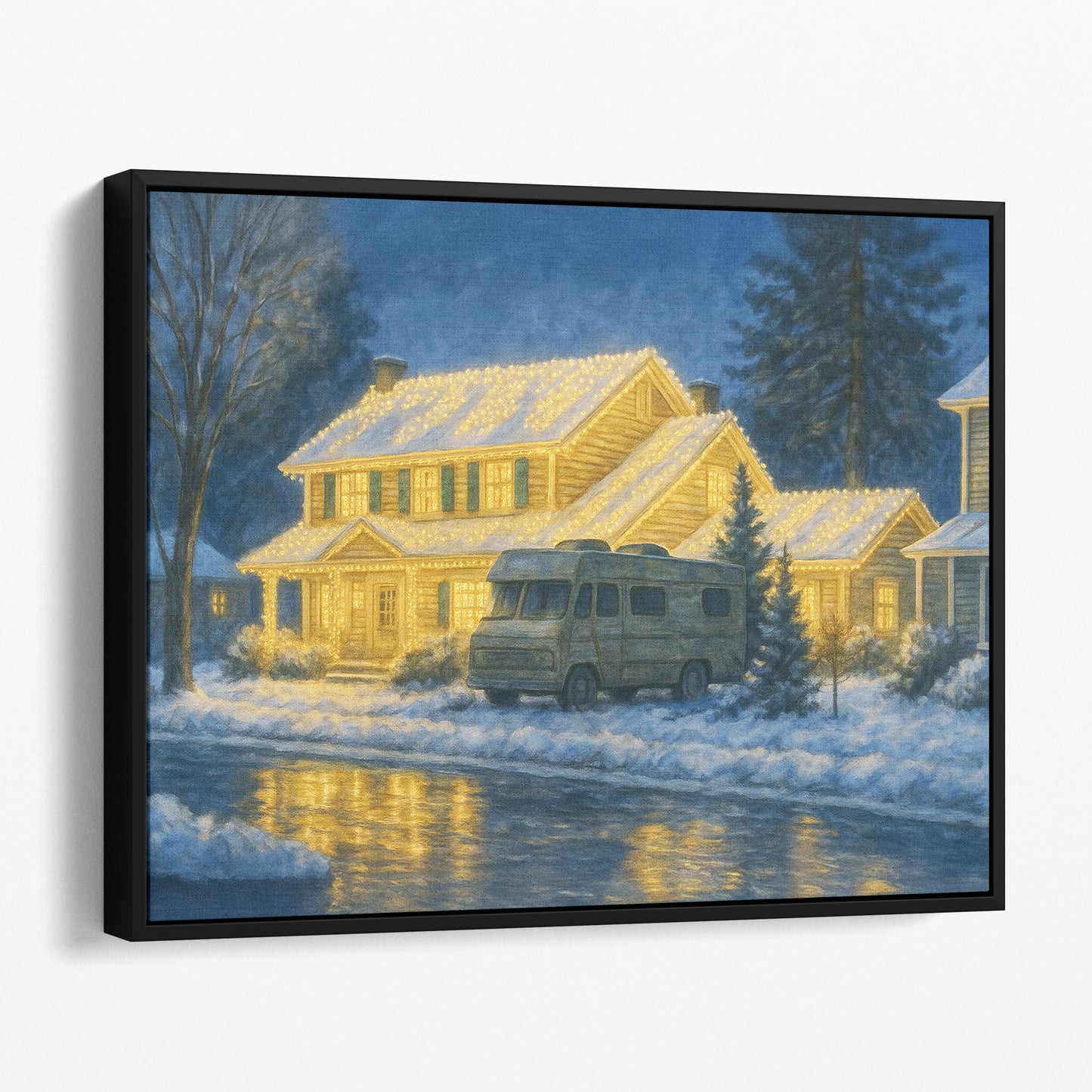 Griswold Family House Lights Christmas Vacation