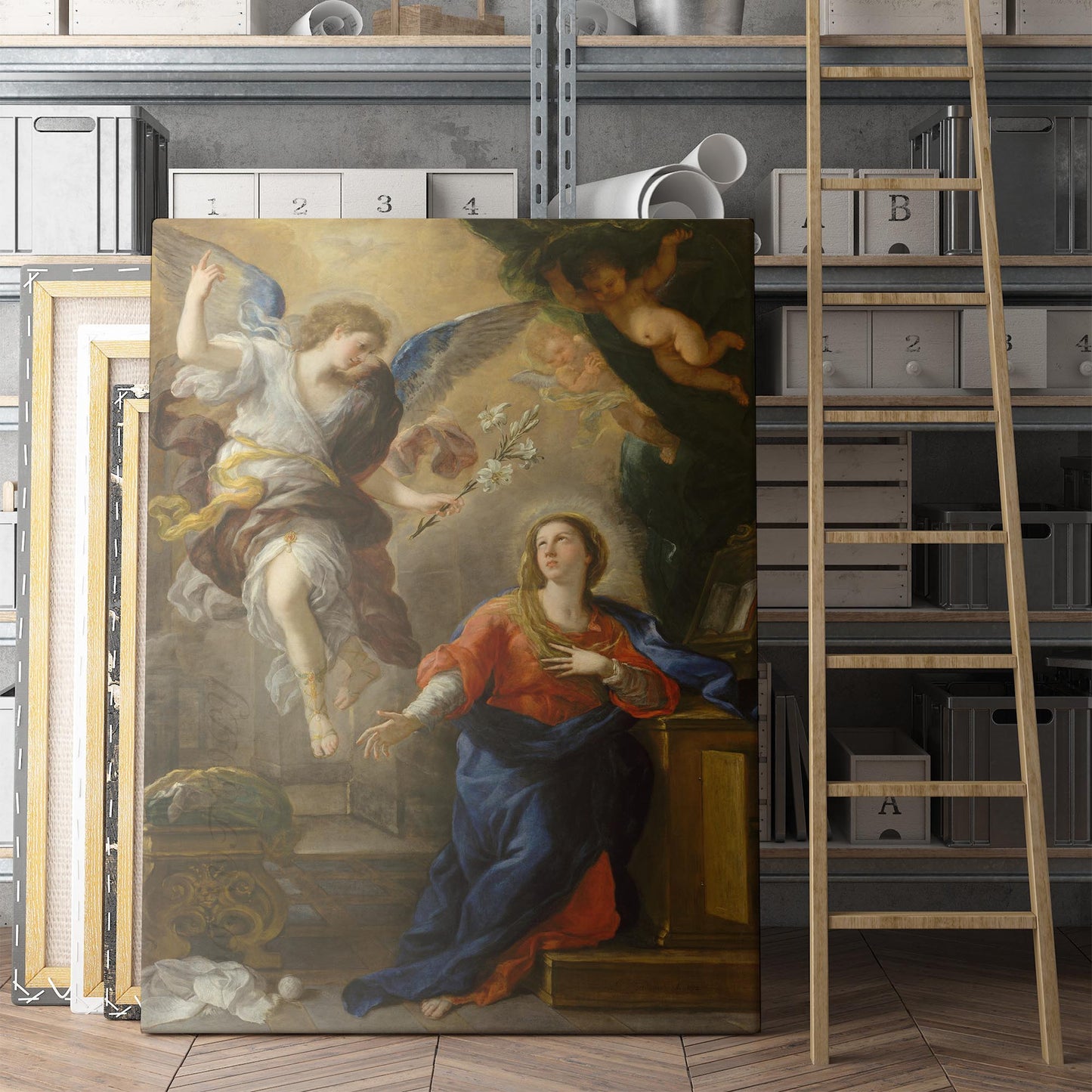The Annunciation by Luca Giordano
