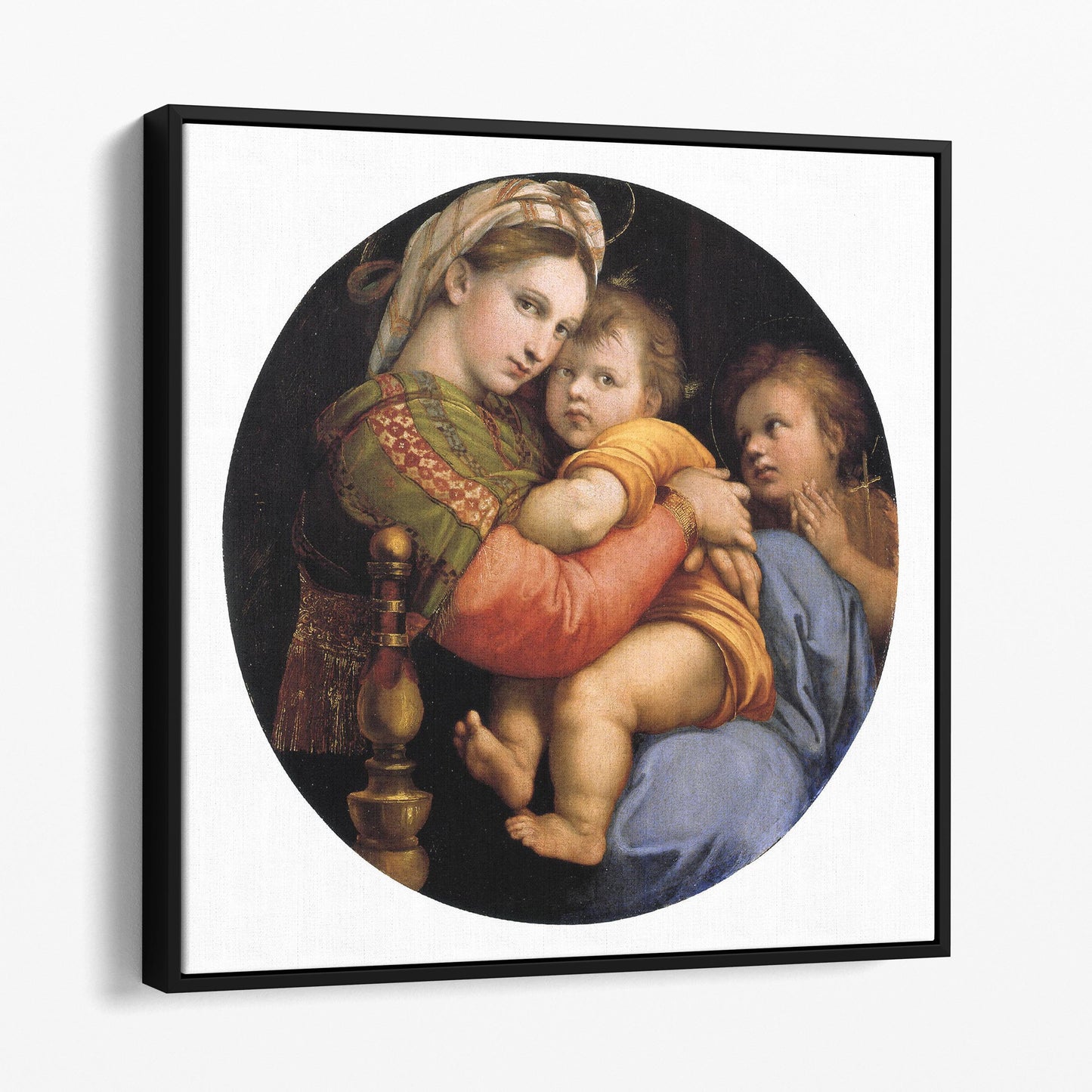 The Madonna Of The Chair by Raphael