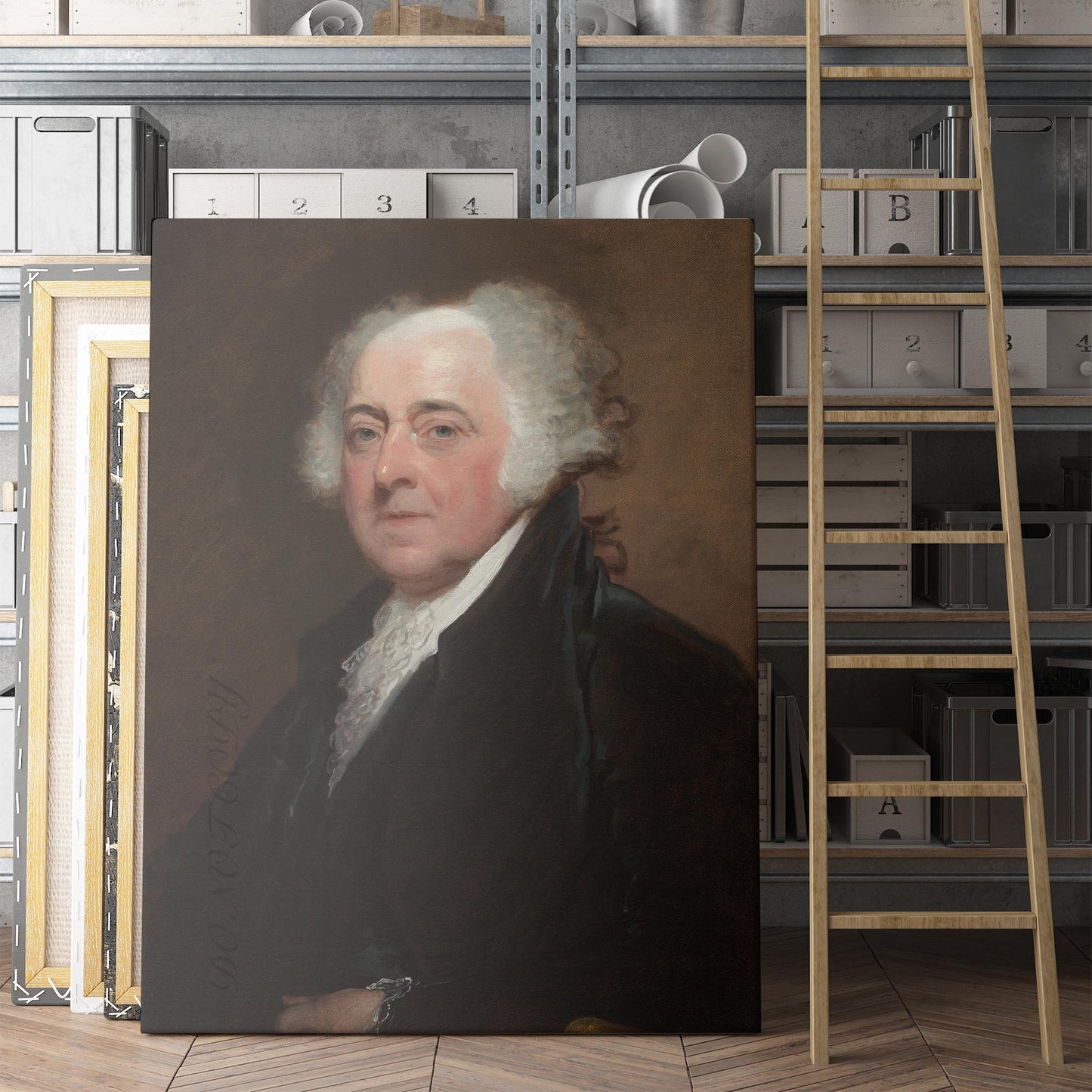 John Adams - Gilbert Stuart