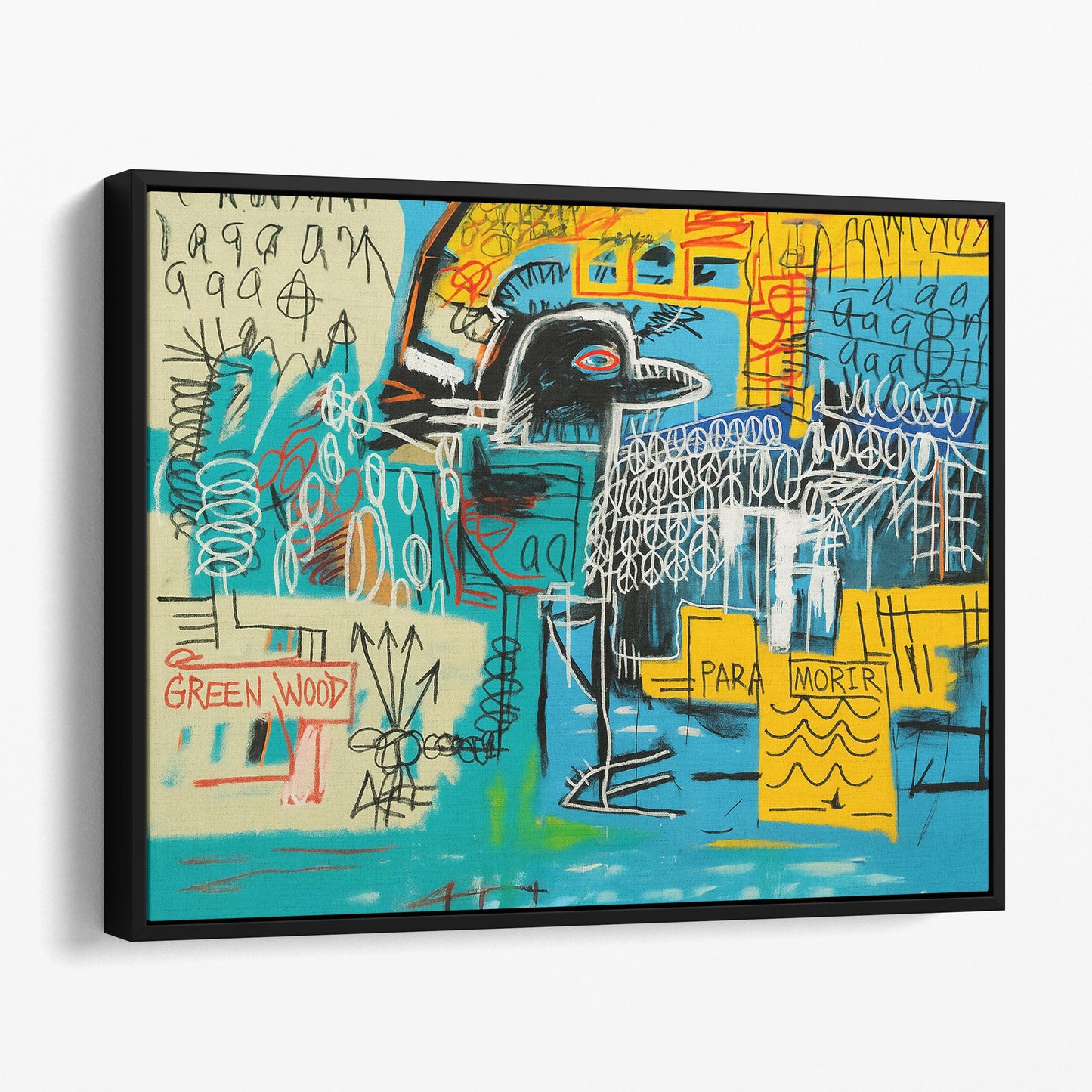 Basquiat Bird on Money