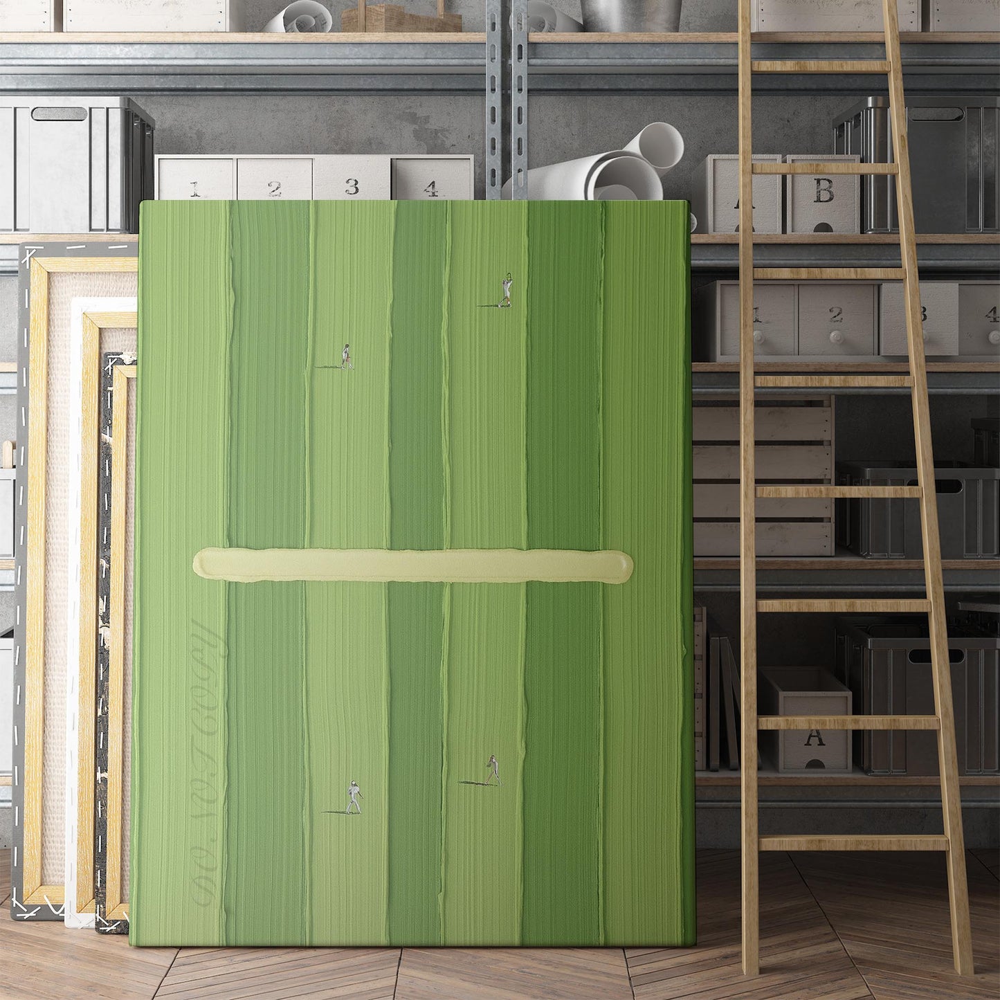 Tennis Painted Texture II