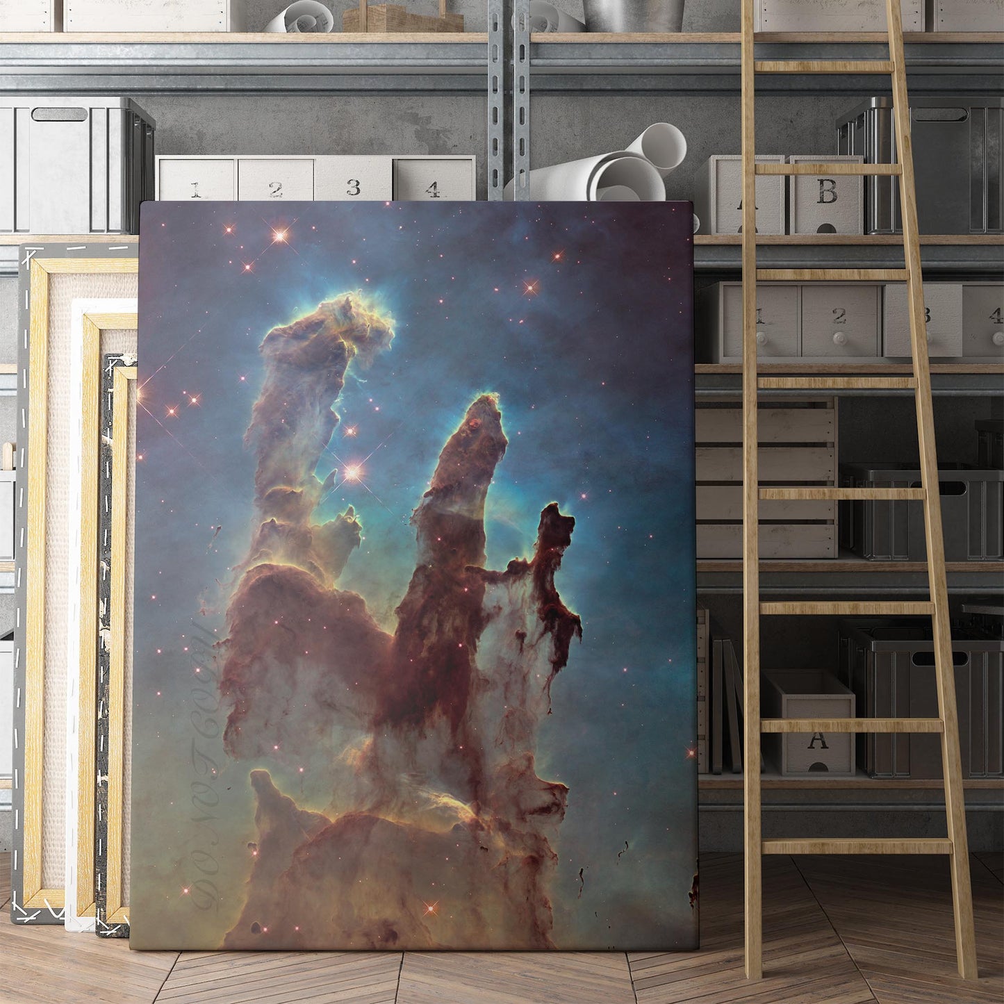 Hubble Telescope Pillars of Creation Eagle Nebula NASA