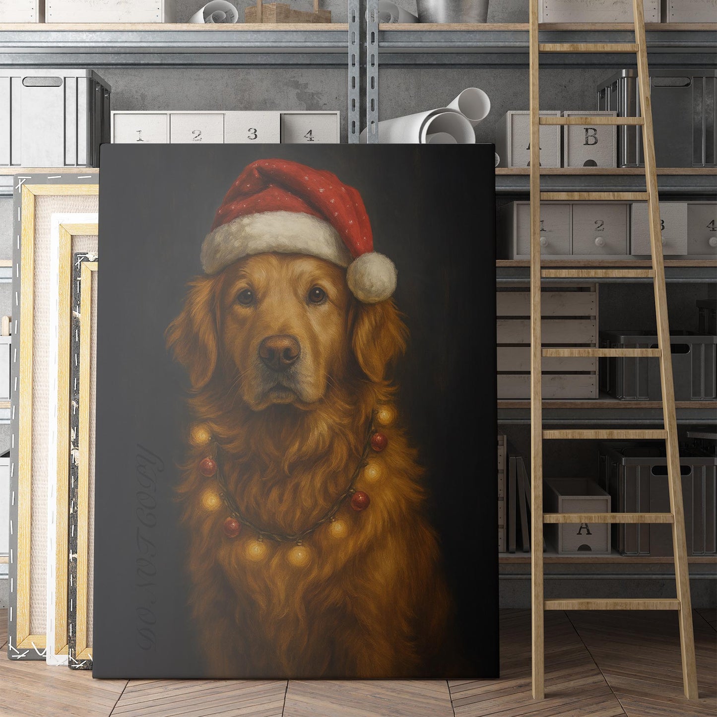 Golden Retriever Christmas