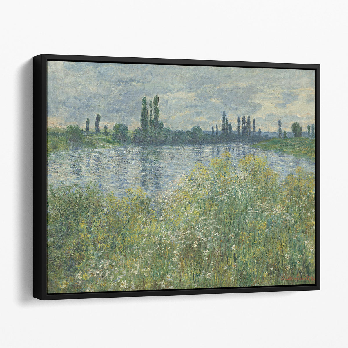 Banks of the Seine, Vétheuil, 1880 - Claude Monet