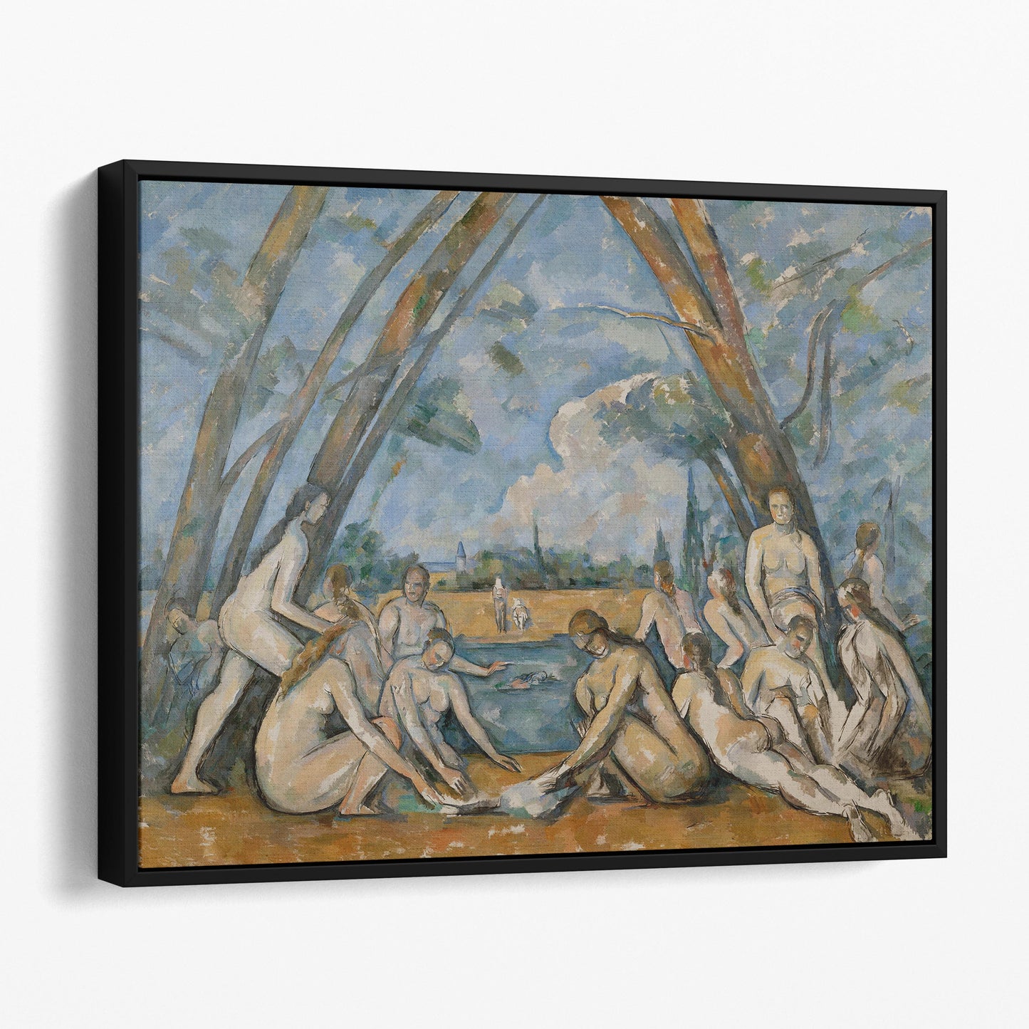 The Large Bathers - Paul Cézanne