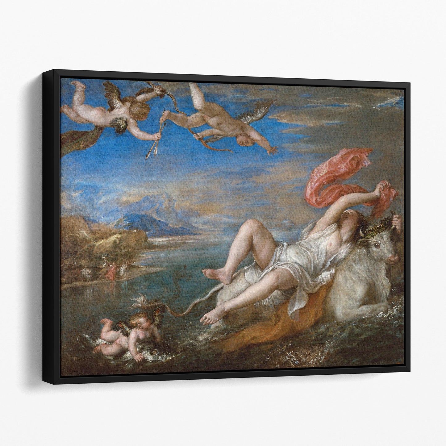 Europa, c.1559/62 Tiziano Vecellio Titian