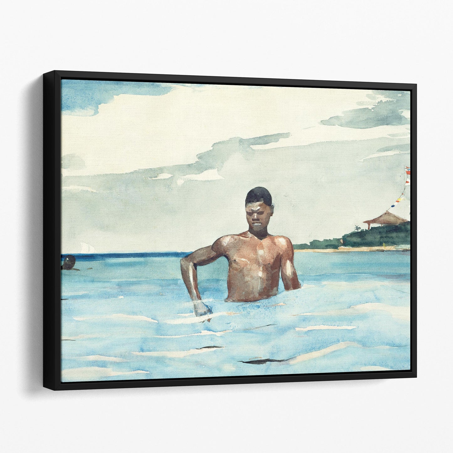 The Bather by Winslow Homer