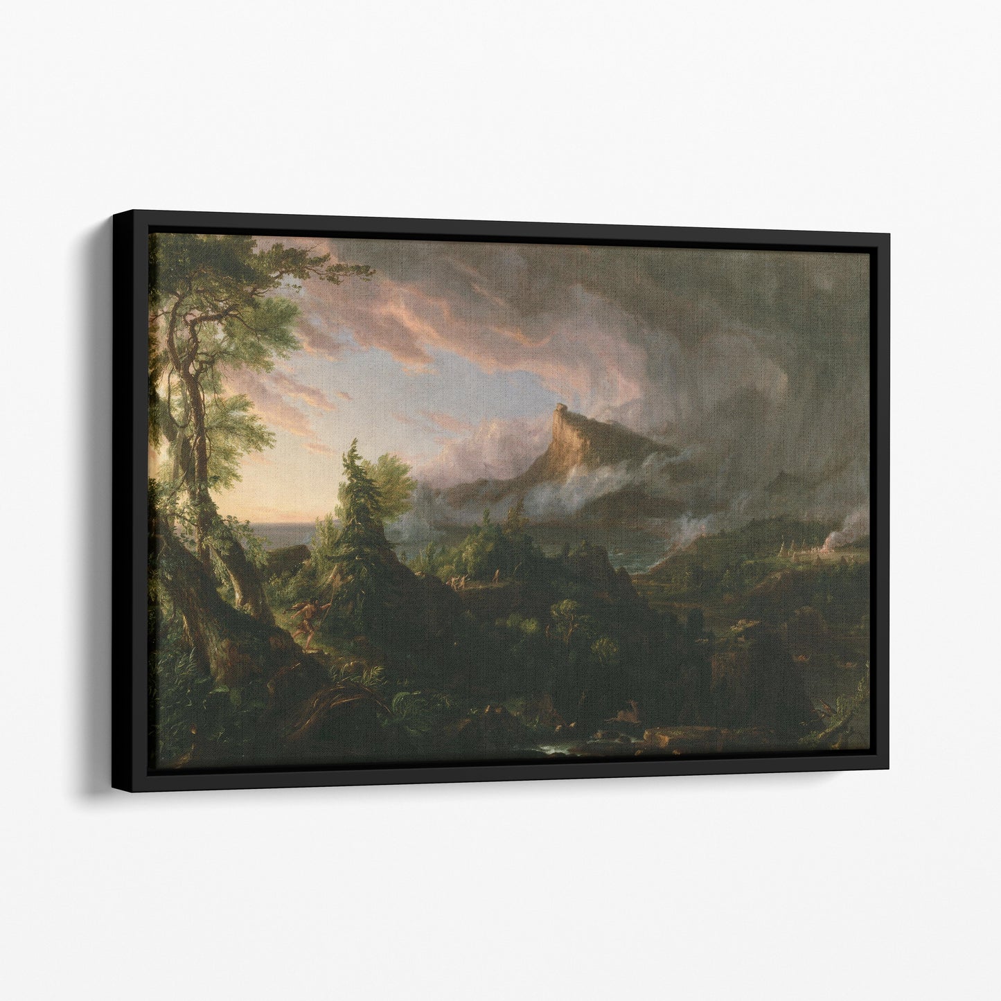 The Course of Empire - The Savage State by Thomas Cole