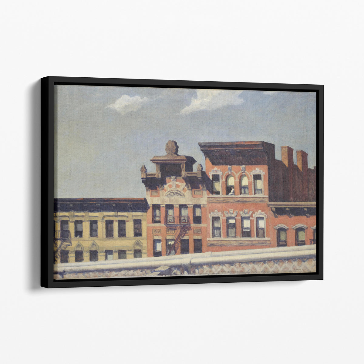From Williamsburg Bridge (1928) - Edward Hopper
