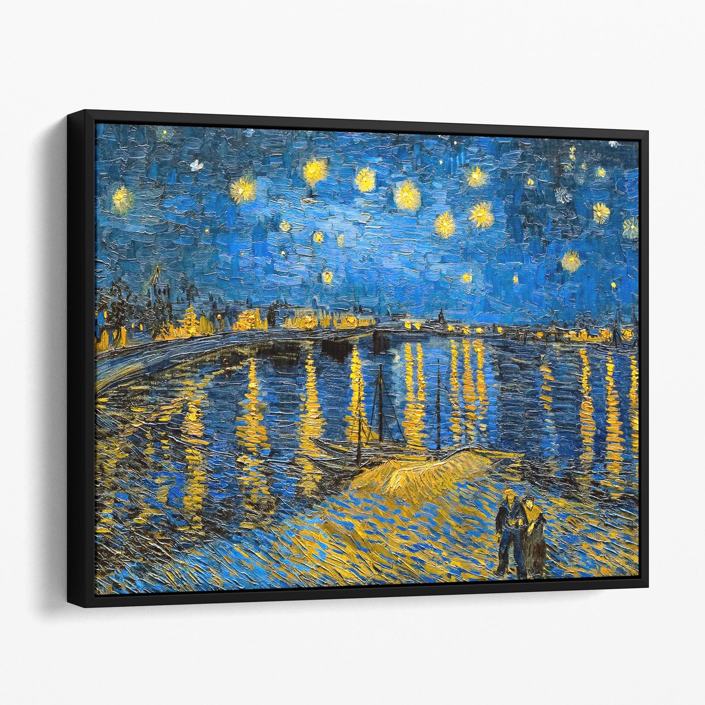 Starry Night Over the Rhone, 1888 by Van Gogh
