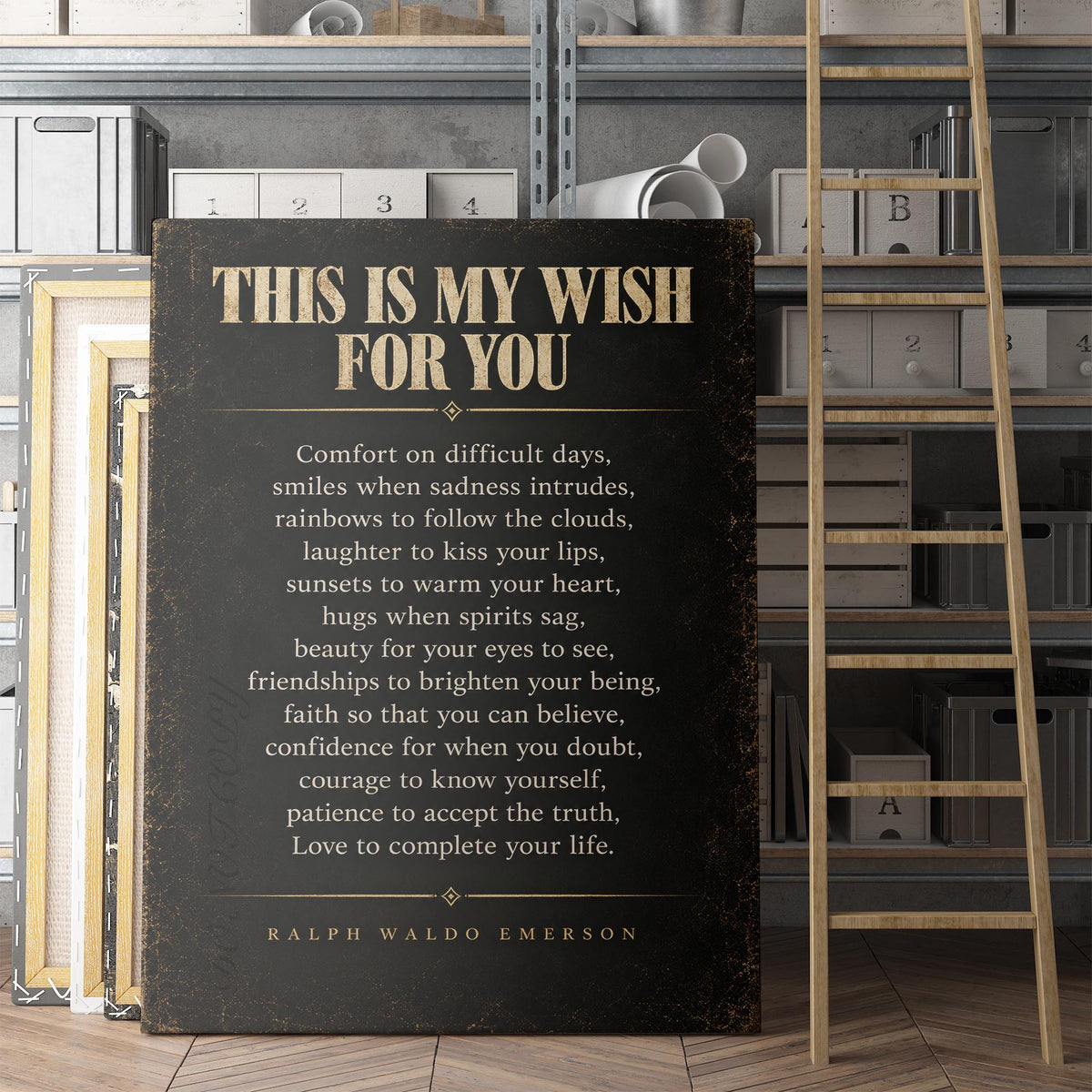 This Is My Wish For You - Ralph Waldo Emerson