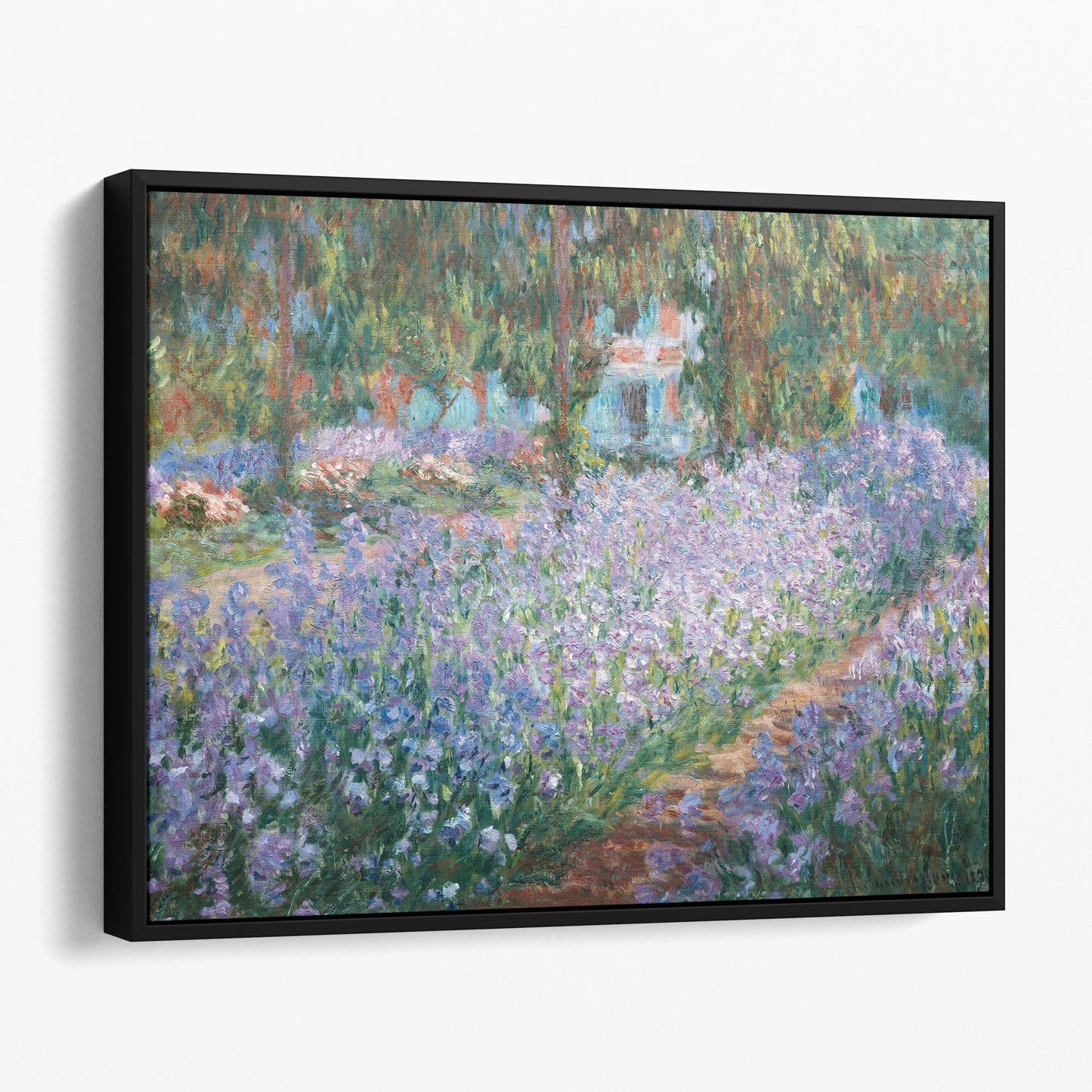 The Artists Garden at Giverny, 1900 by Claude Monet
