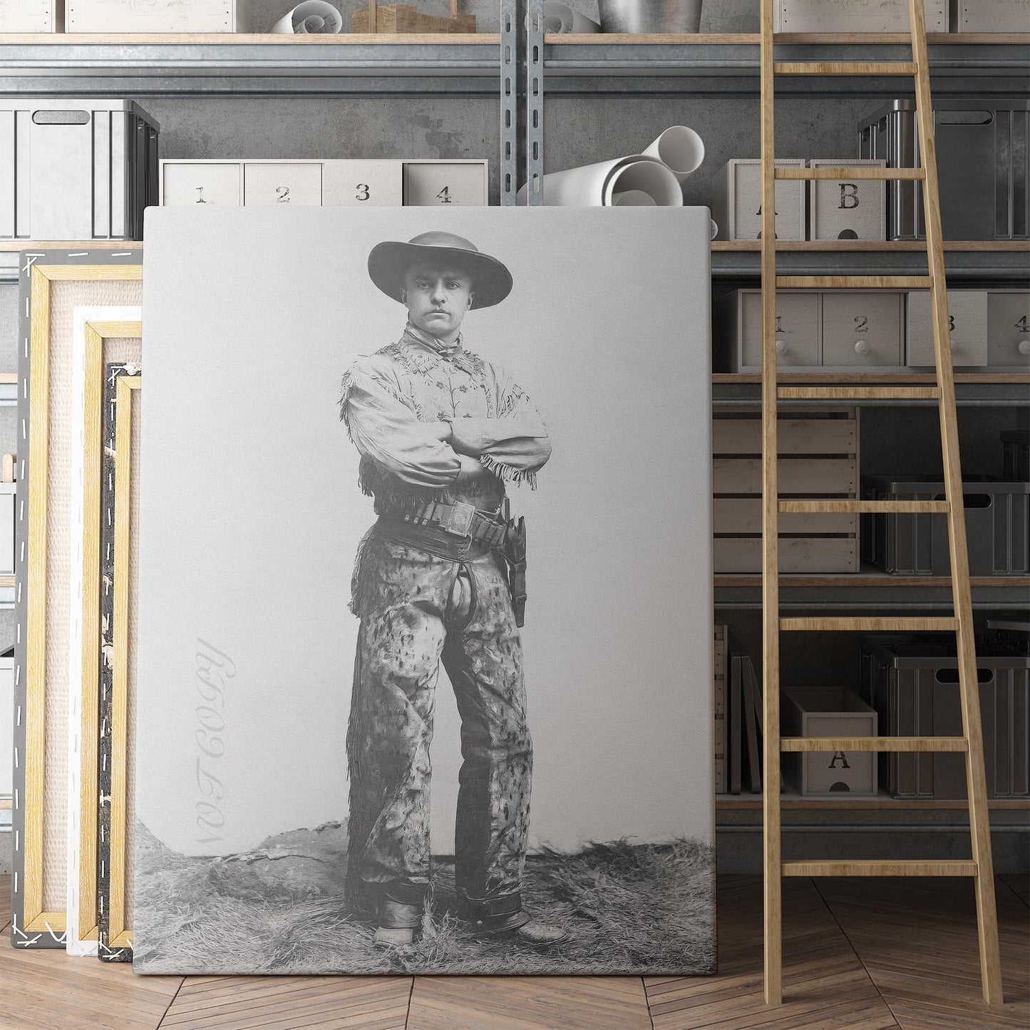 Teddy Roosevelt Cowboy