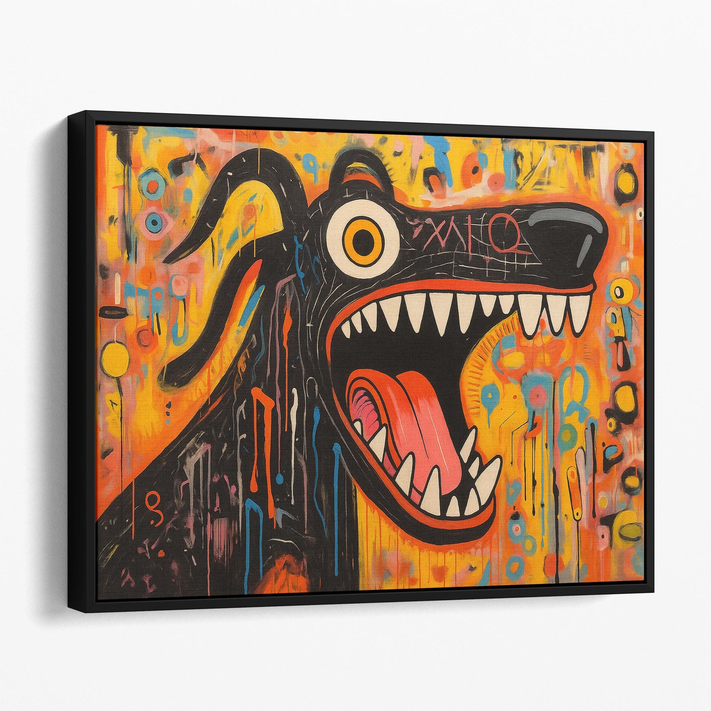 Graffiti Abstract Dog