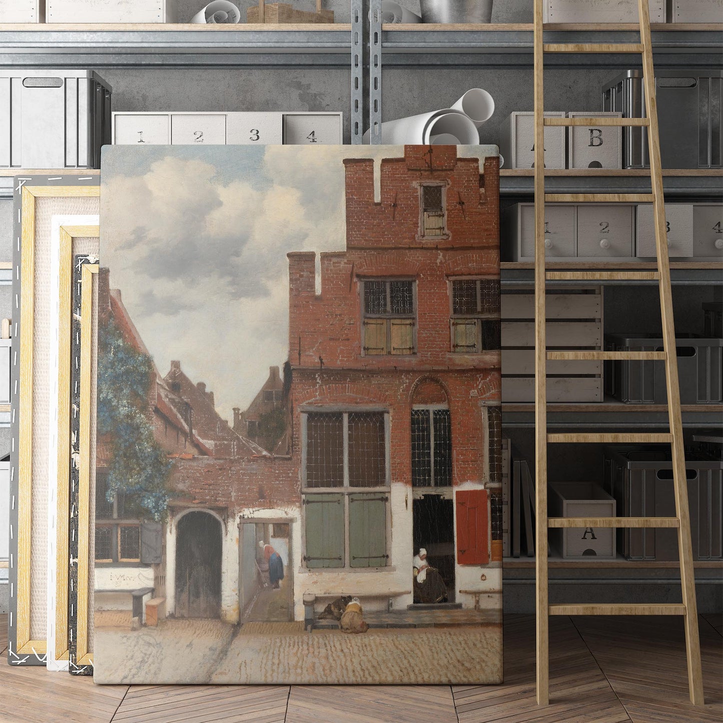 The Little Street (Het Straatje) - Vermeer
