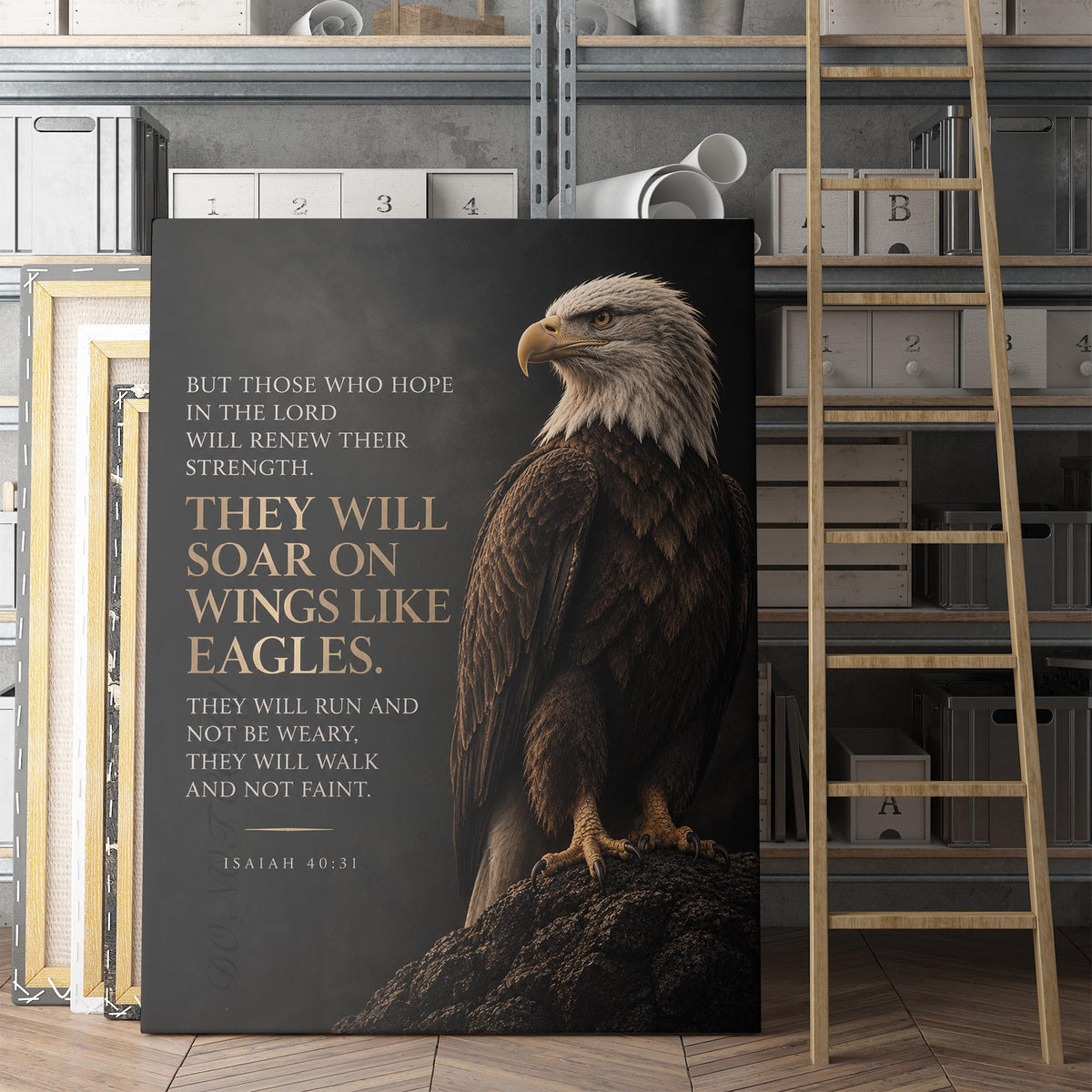 They Will Soar On Wings Like Eagles - Isaiah 40 Verse 31
