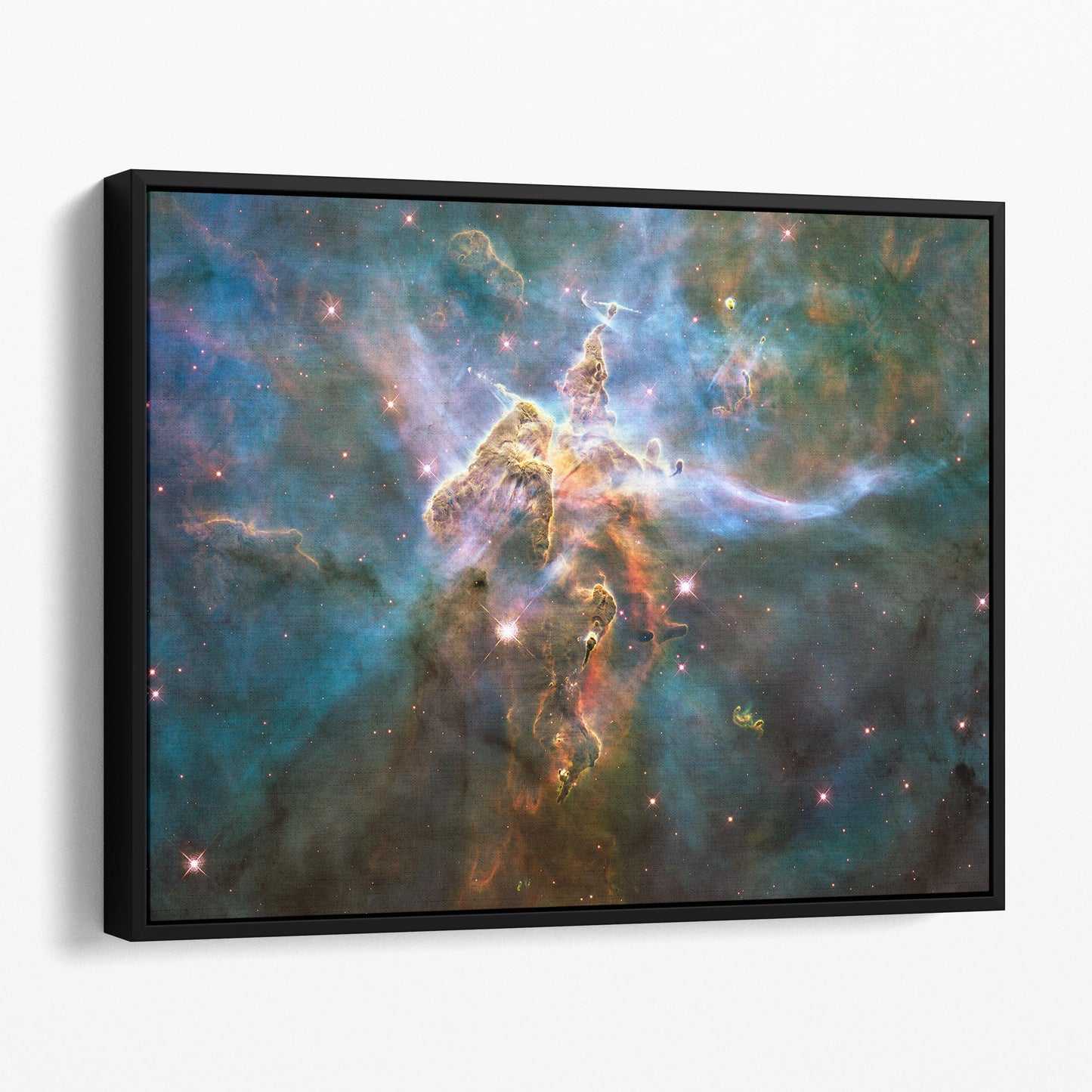 Mystic Mountain in Carina Nebula (NASA Hubble Space Telescope)