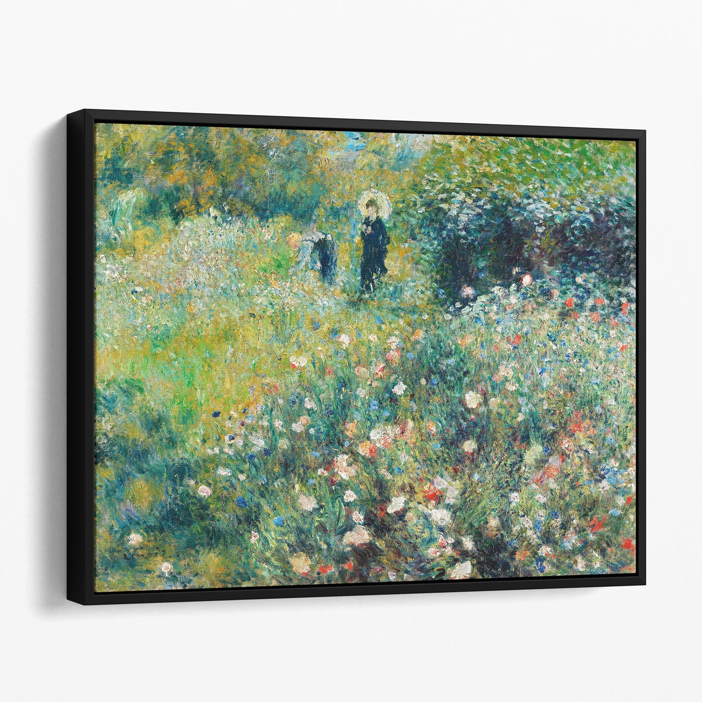 Summer Landscape, Woman With A Parasol In A Garden by Renoir