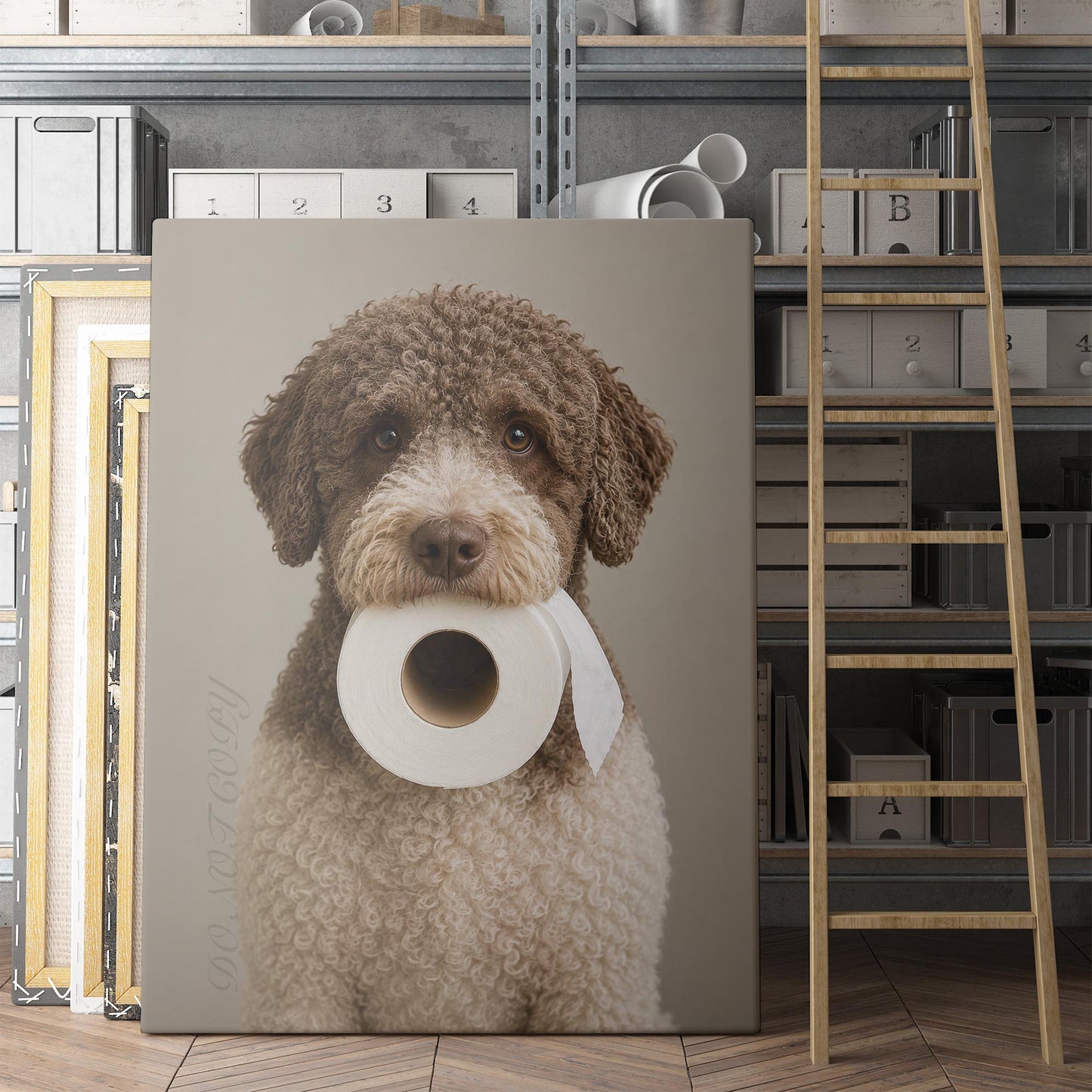 Lagotto Romagnolo Dog Toilet Paper