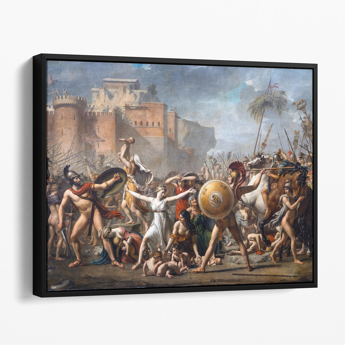The Intervention of the Sabine Women - Jacques-Louis David