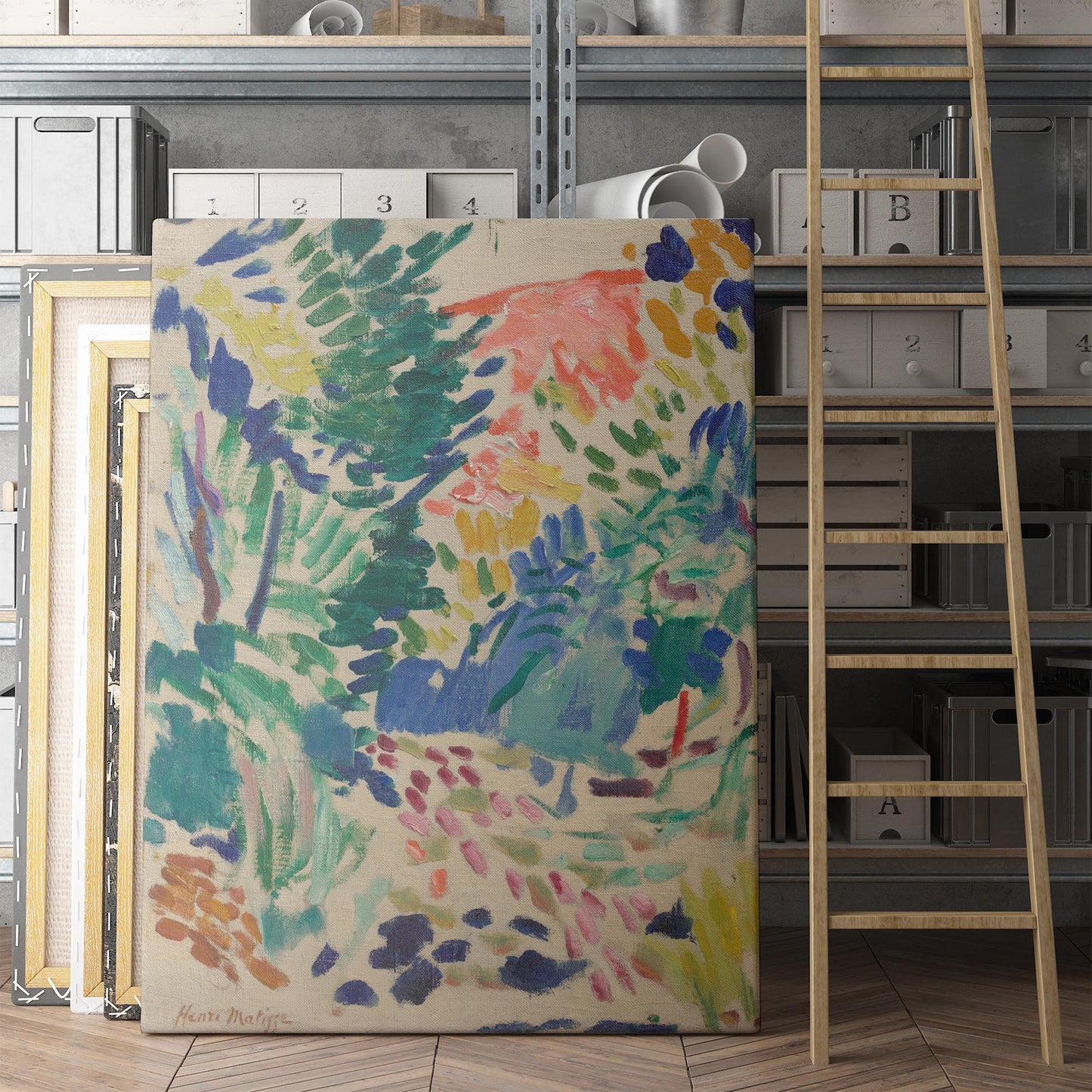 Landscape at Collioure, Henri Matisse