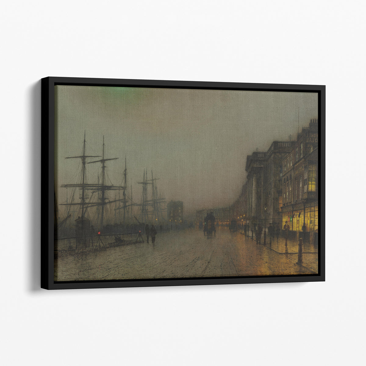 Canny Glasgow - John Atkinson Grimshaw