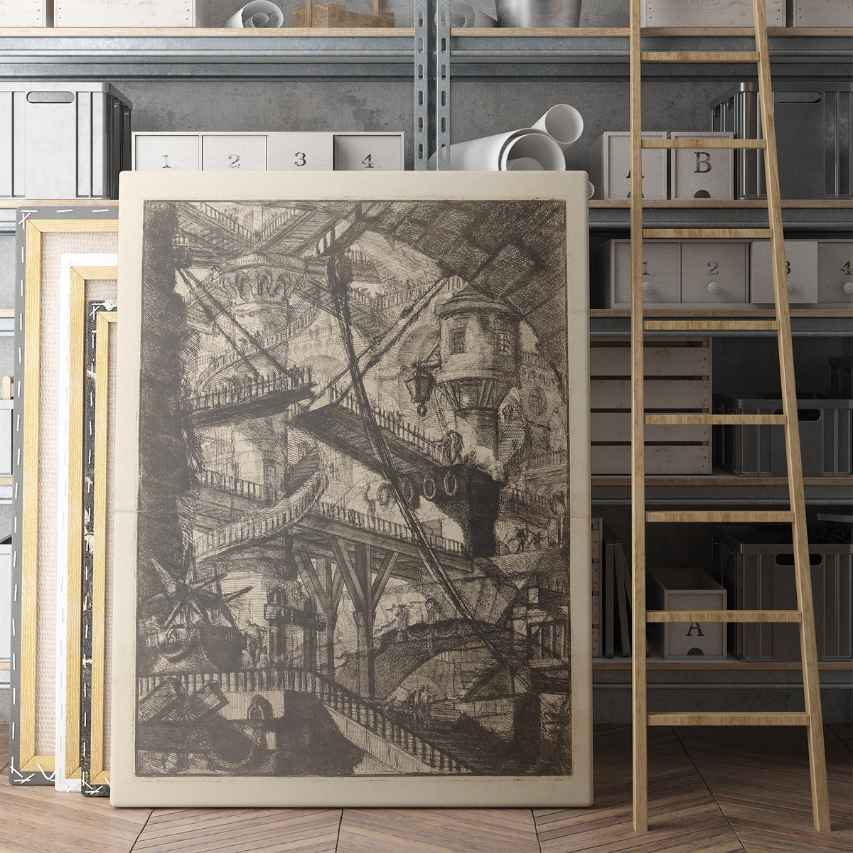 The Drawbridge - Giovanni Battista Piranesi