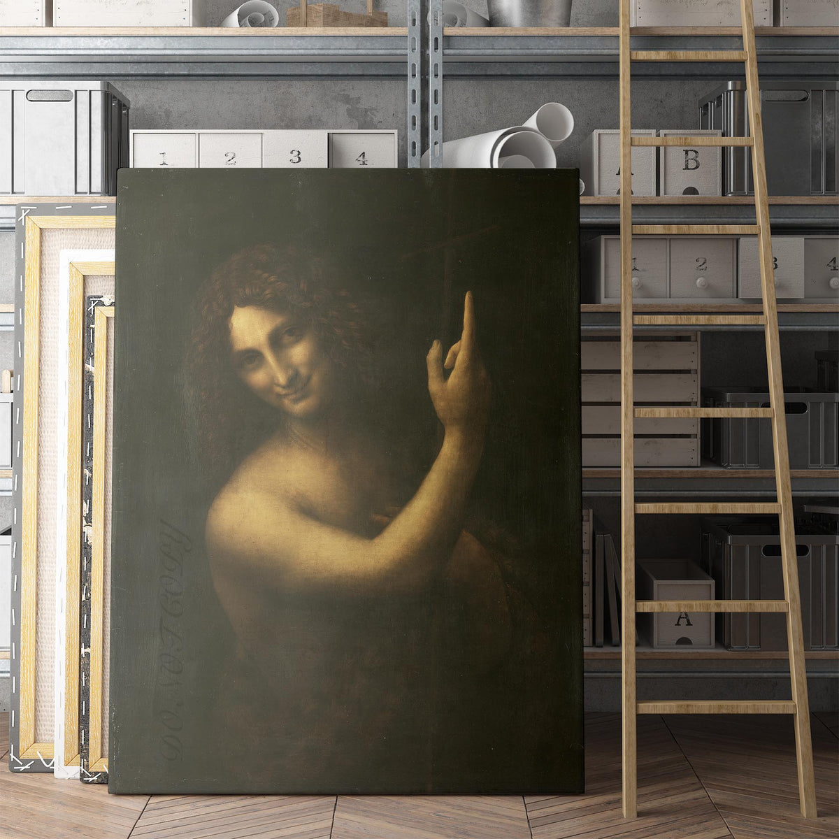 Saint John the Baptist - Leonardo da Vinci