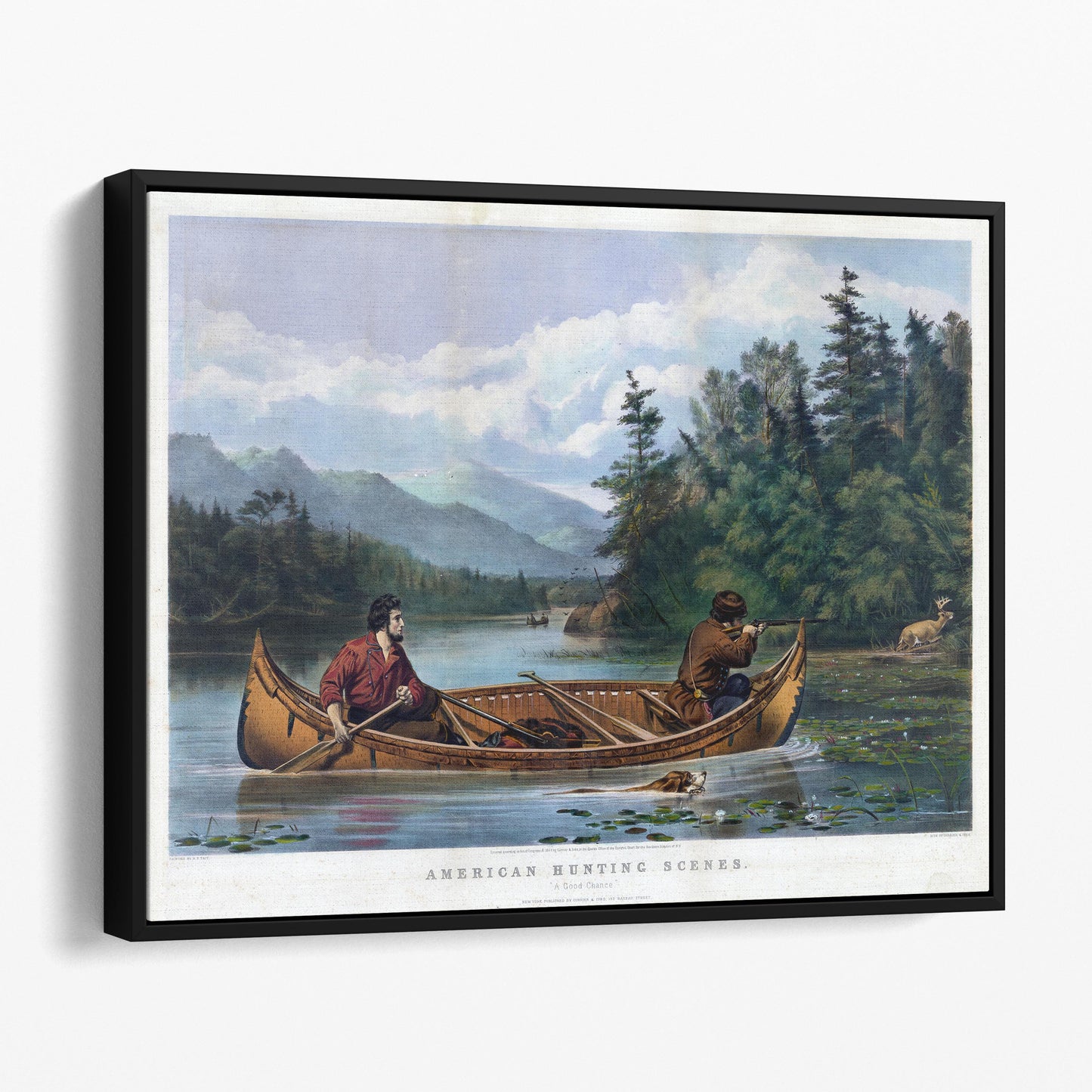 American Hunting Scenes - Currier and Ives