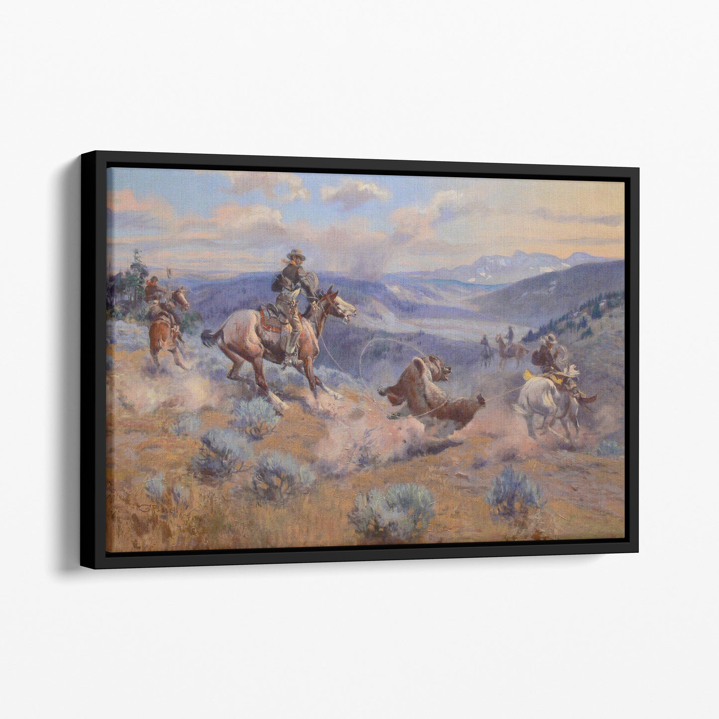 Russell Loops and Swift Horses are Surer than Lead 1916 by Charles M Russell